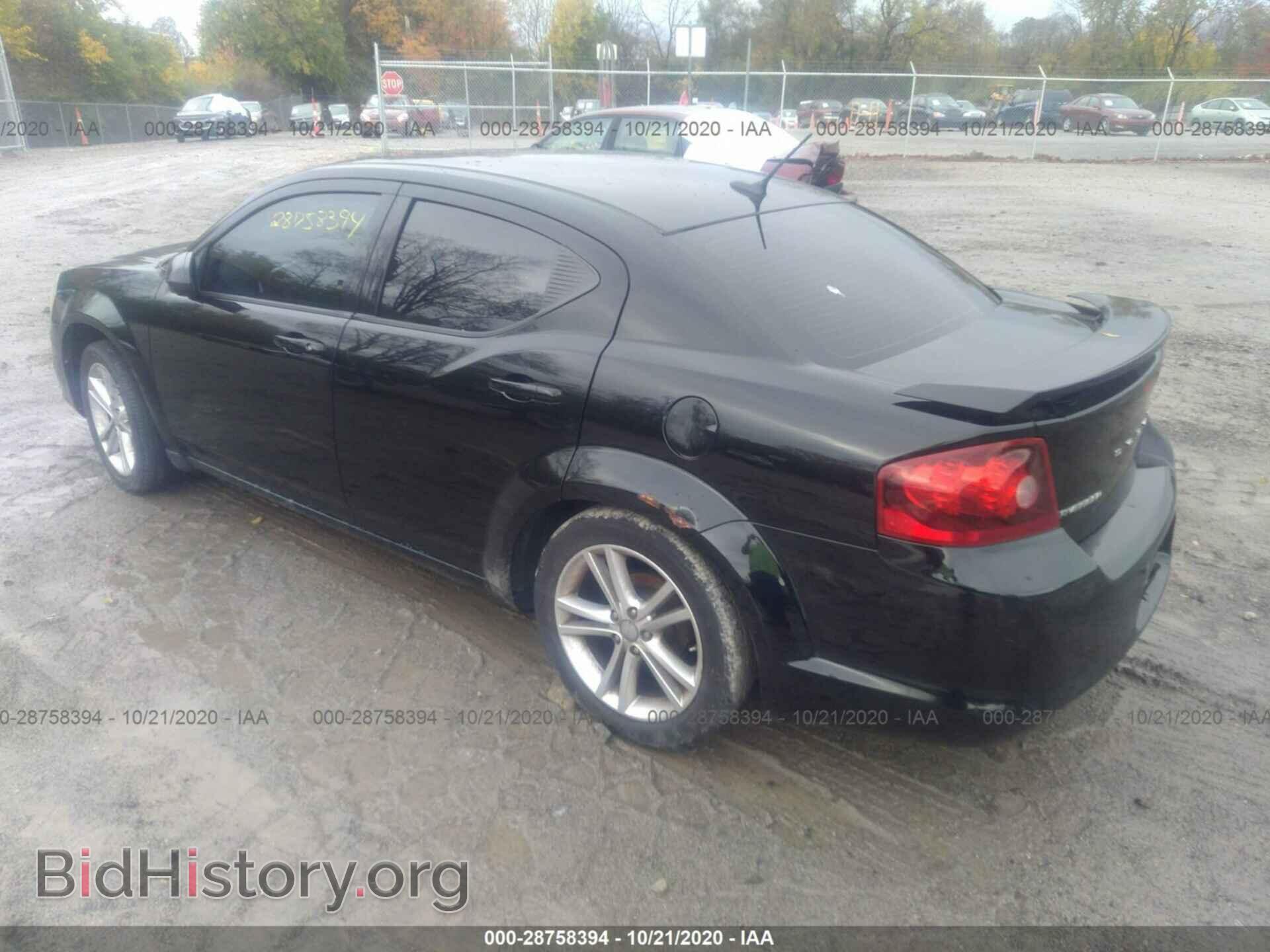 2012 DODGE AVENGER - VIN: 1C3CDZCB3CN186163 - Photo 3