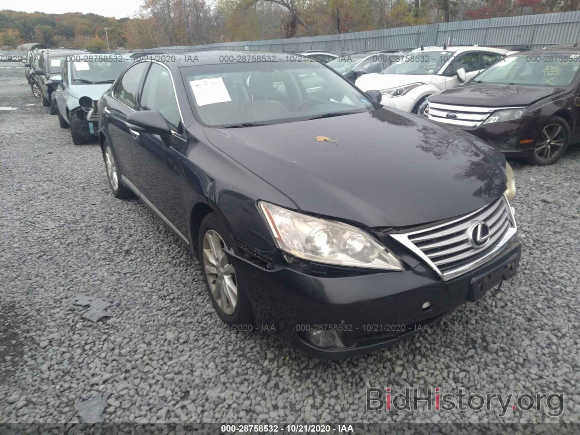 Photo JTHBK1EG2B2432822 - LEXUS ES 350 2011