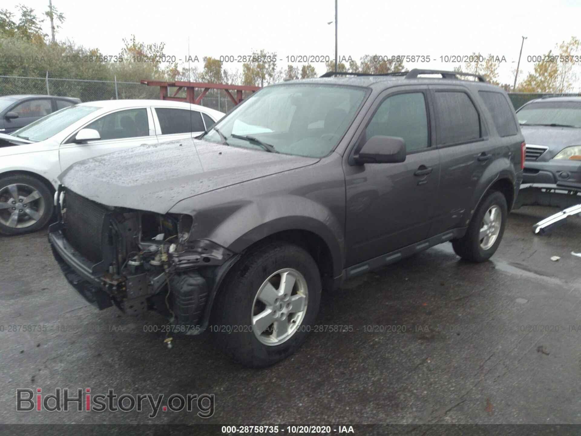 2011 FORD ESCAPE - VIN: 1FMCU0D70BKC03255 - Фото 2