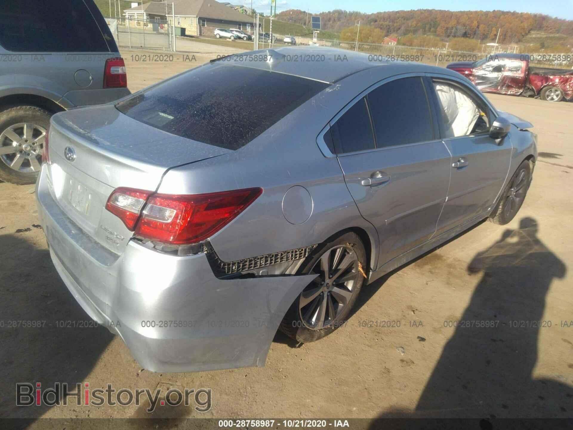 2017 SUBARU LEGACY - VIN: 4S3BNEK67H3035430 - Фото 4