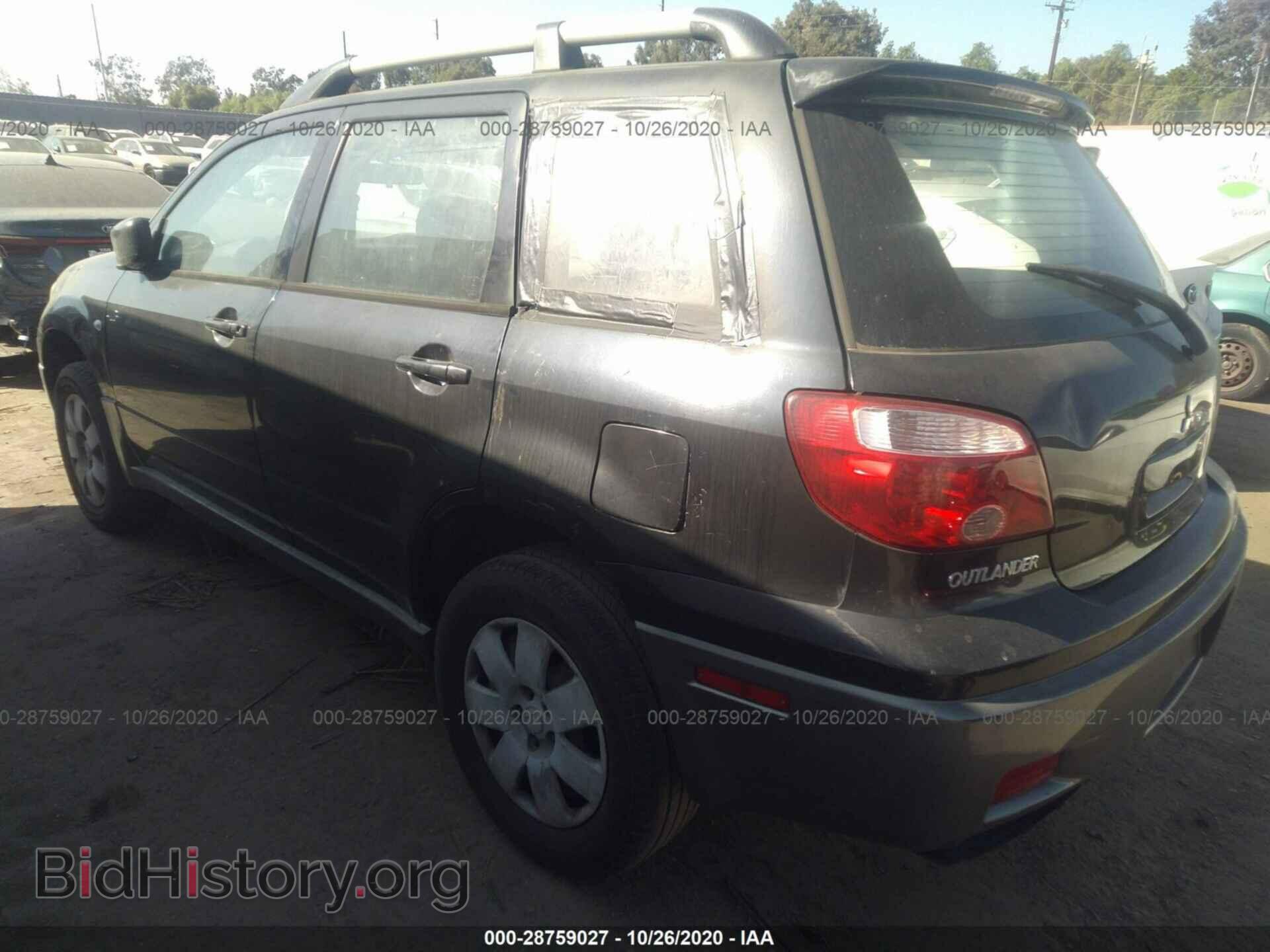 2006 MITSUBISHI OUTLANDER - VIN: JA4LX31F86U018044 - Фото 3