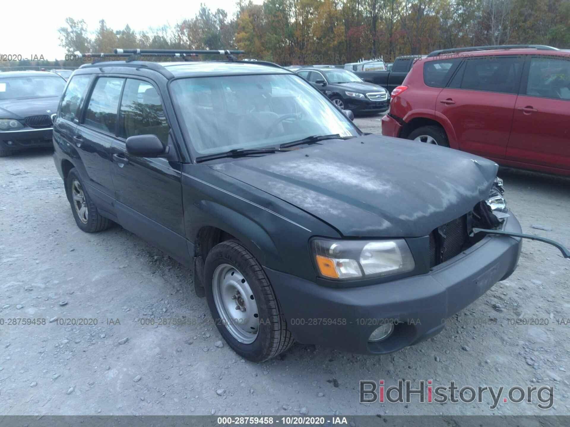 Photo JF1SG63613H770310 - SUBARU FORESTER 2003