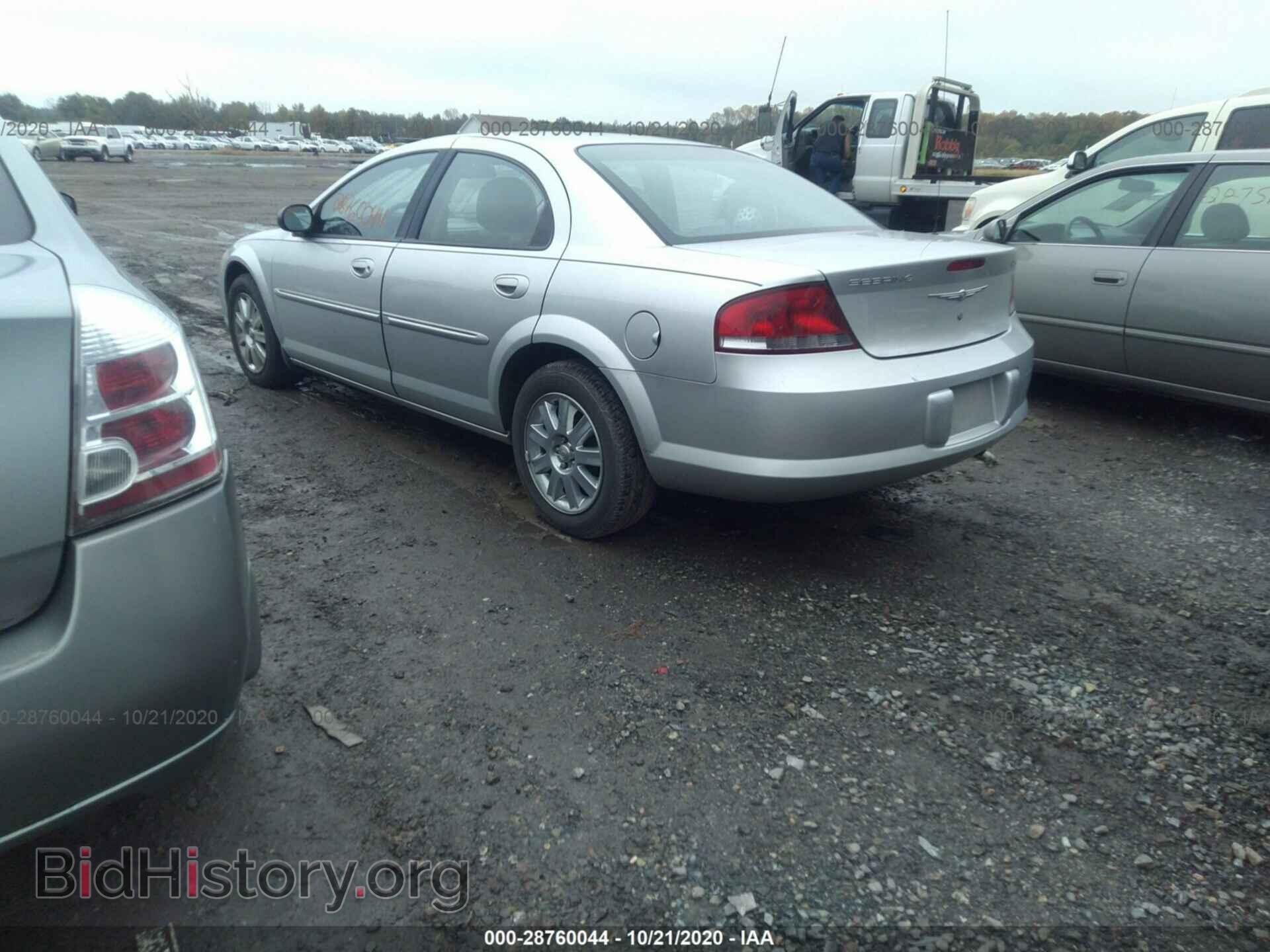 2004 CHRYSLER SEBRING - VIN: 1C3EL56RX4N209517 - Фото 3