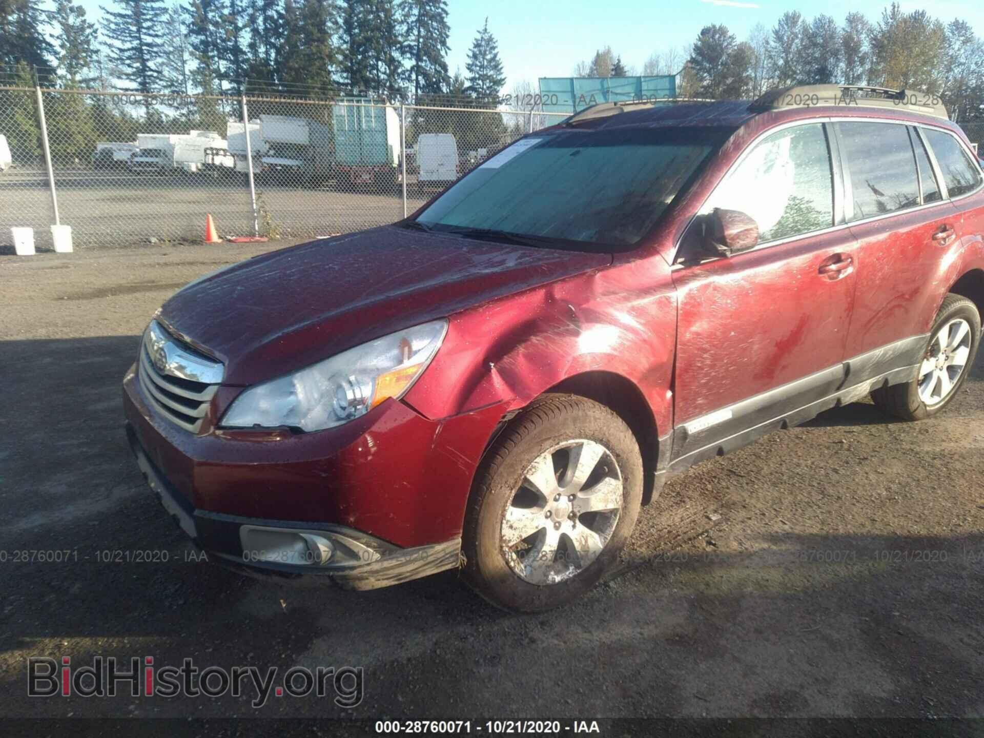2011 SUBARU OUTBACK - VIN: 4S4BRBFC9B3357699 - Фото 2