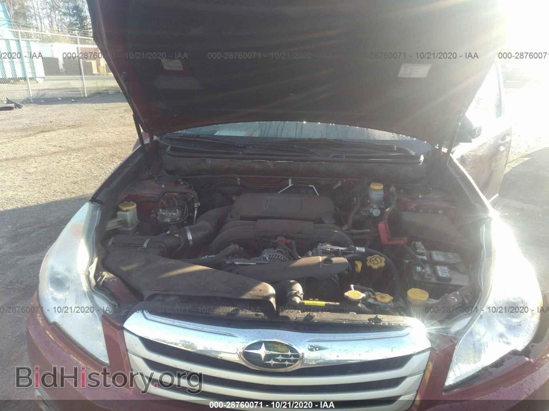 2011 SUBARU OUTBACK - VIN: 4S4BRBFC9B3357699 - Фото 10