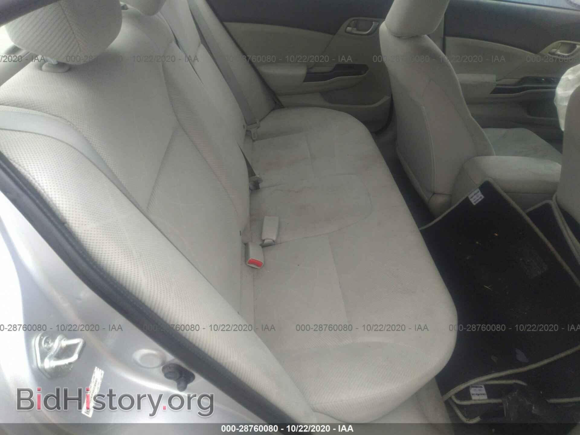 2012 HONDA CIVIC SDN - VIN: 19XFB2F5XCE388501 - Фото 8