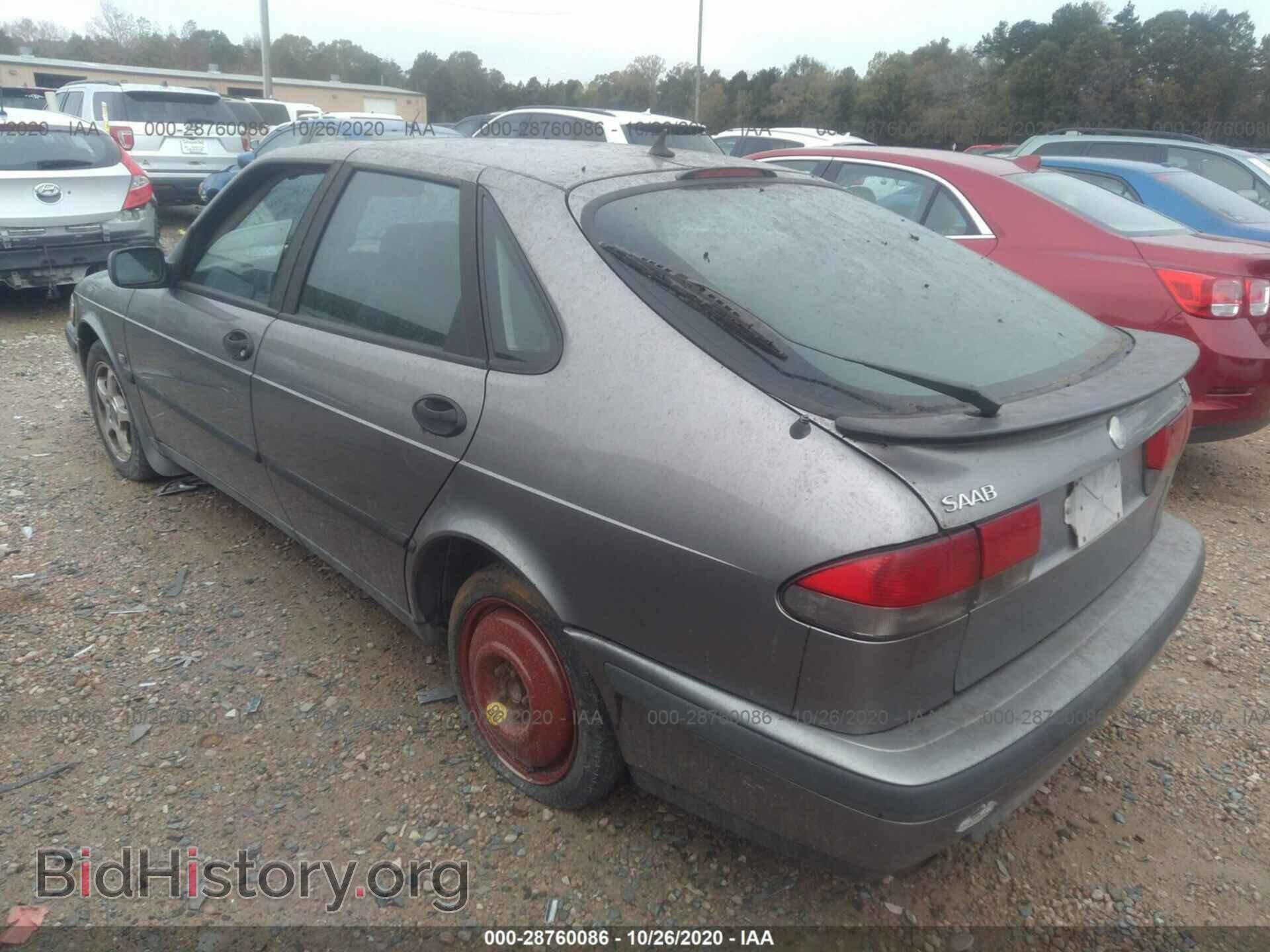 2001 SAAB 9-3 - VIN: YS3DD58HX12037732 - Фото 3