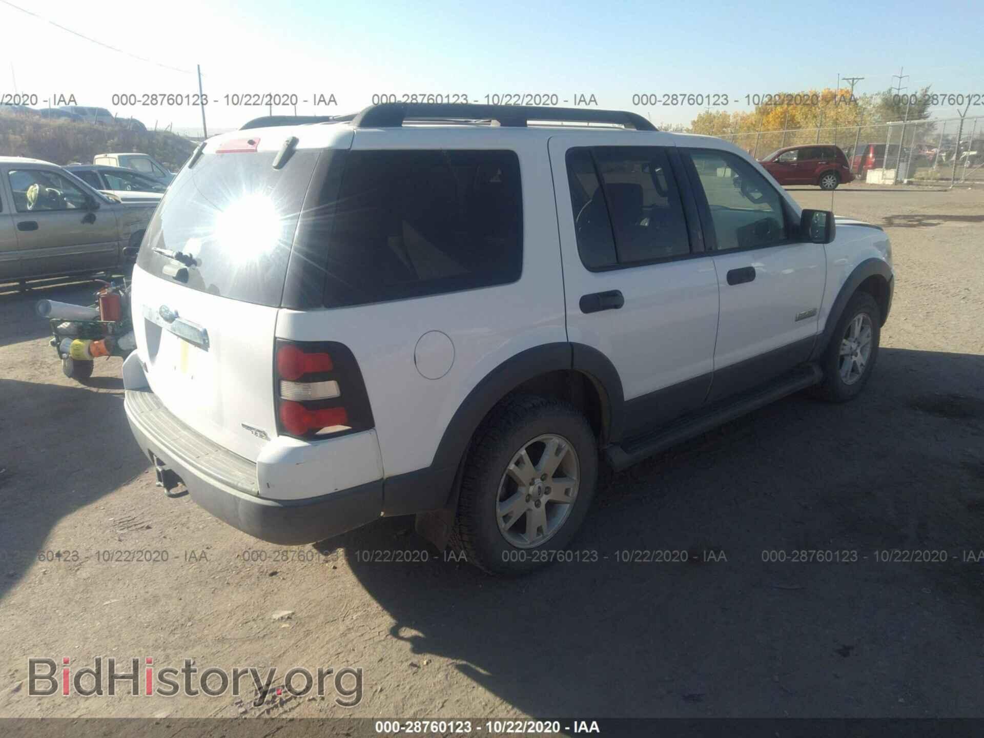 2006 FORD EXPLORER - VIN: 1FMEU73E76UA91176 - Фото 4