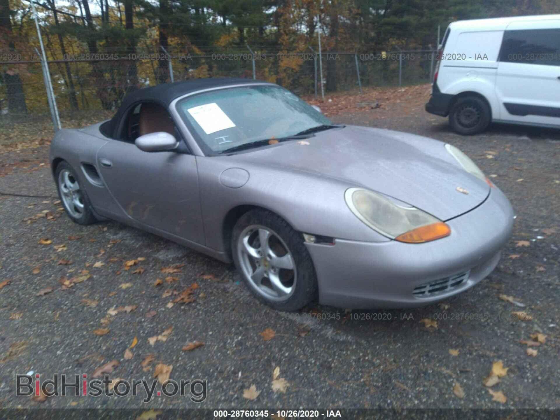 Фотография WP0CA29821U622477 - PORSCHE BOXSTER 2001