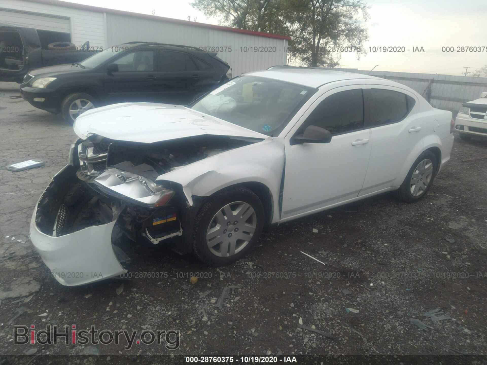 2012 DODGE AVENGER - VIN: 1C3CDZAB7CN204683 - Photo 2