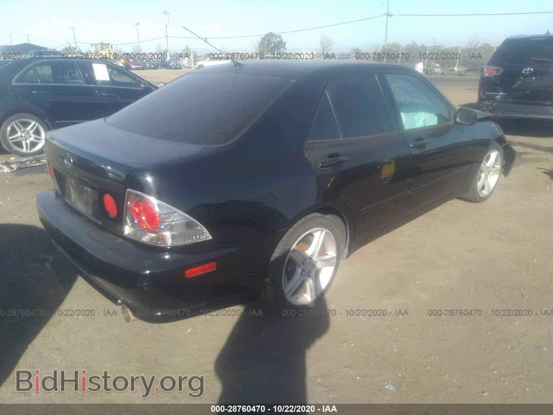 2001 LEXUS IS 300 - VIN: JTHBD182410002424 - Фото 4