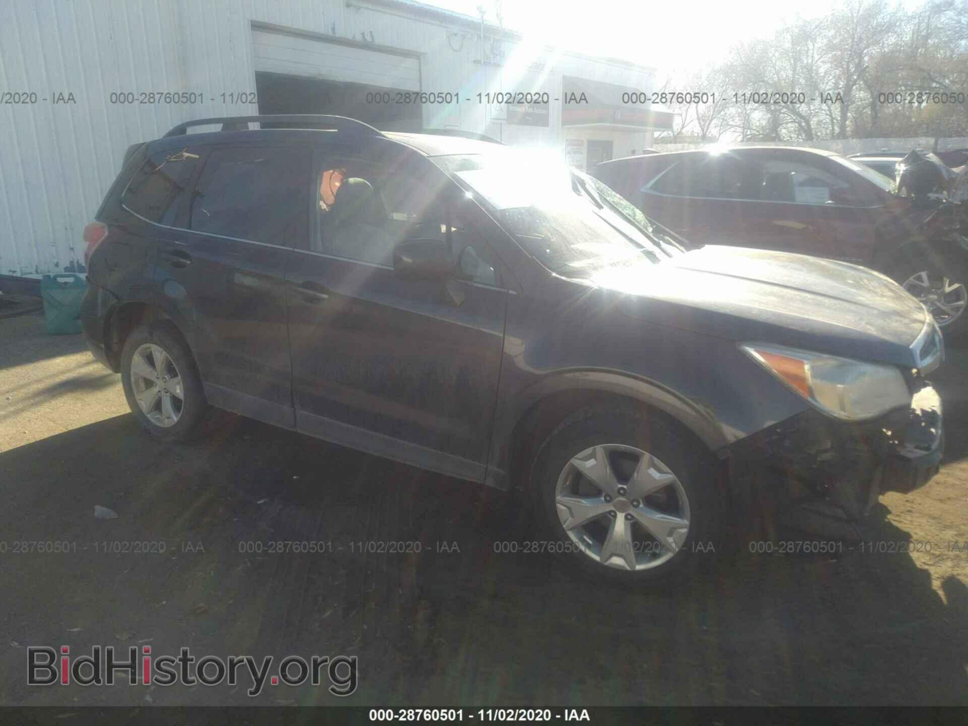 Photo JF2SJAJC6EH487977 - SUBARU FORESTER 2014