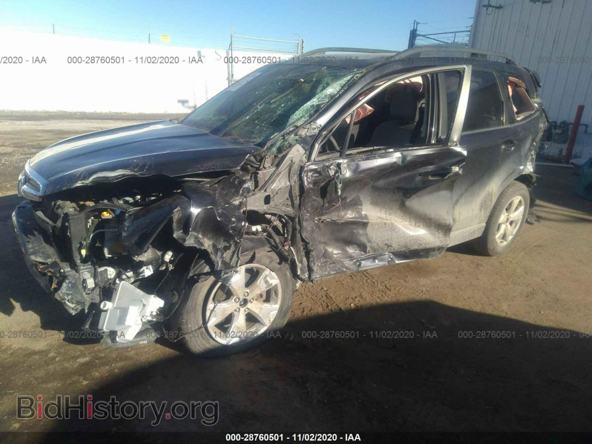 2014 SUBARU FORESTER - VIN: JF2SJAJC6EH487977 - Фото 2