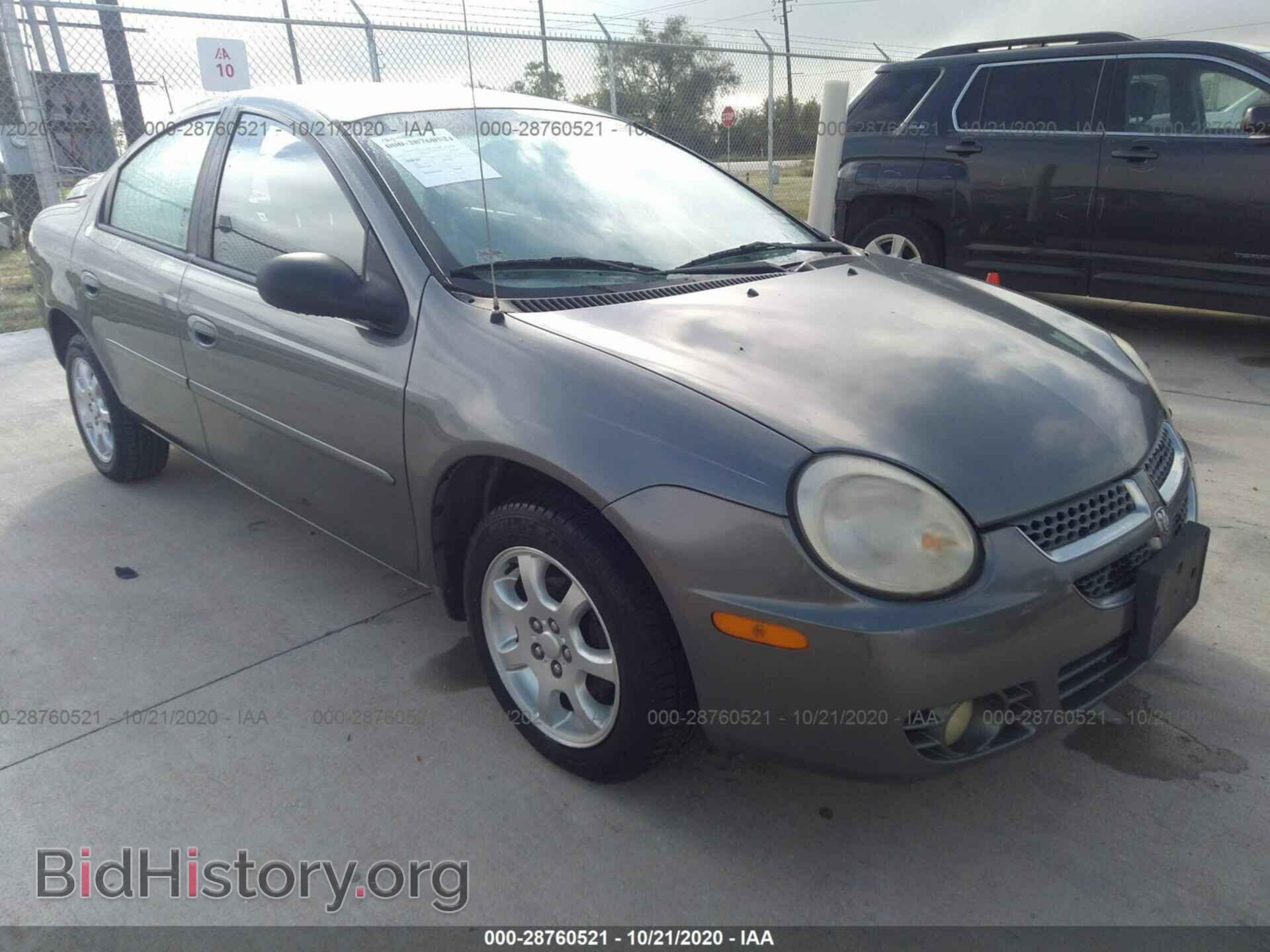 Photo 1B3ES56C05D234560 - DODGE NEON 2005