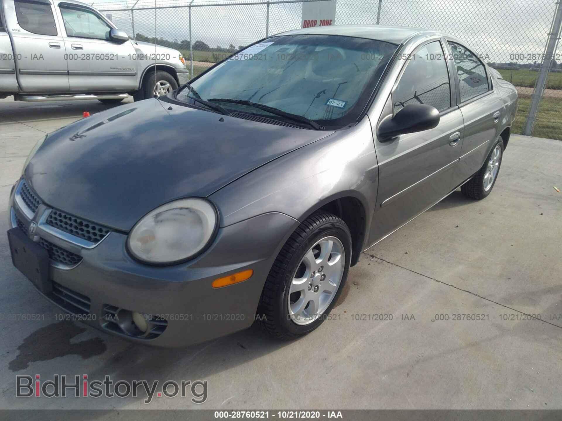 2005 DODGE NEON - VIN: 1B3ES56C05D234560 - Фото 2