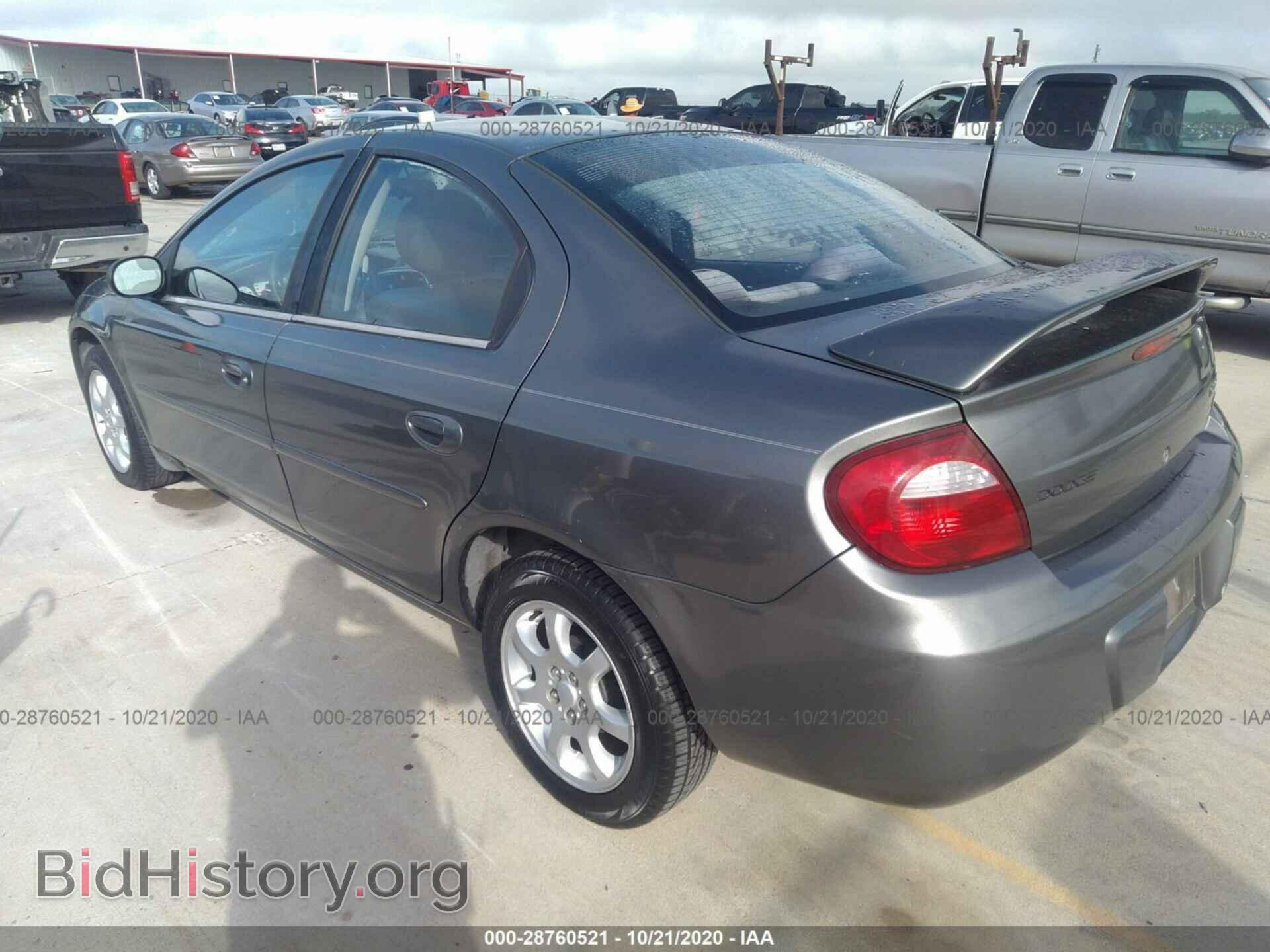 2005 DODGE NEON - VIN: 1B3ES56C05D234560 - Фото 3