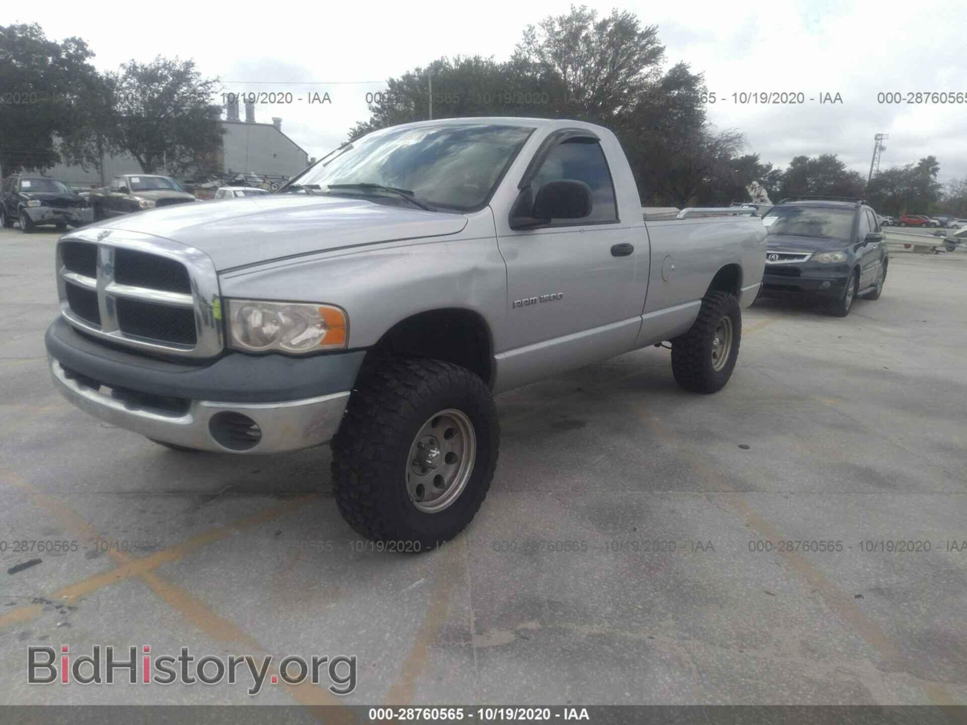 2005 DODGE RAM 1500 - VIN: 1D7HA16N85J555701 - Фото 2