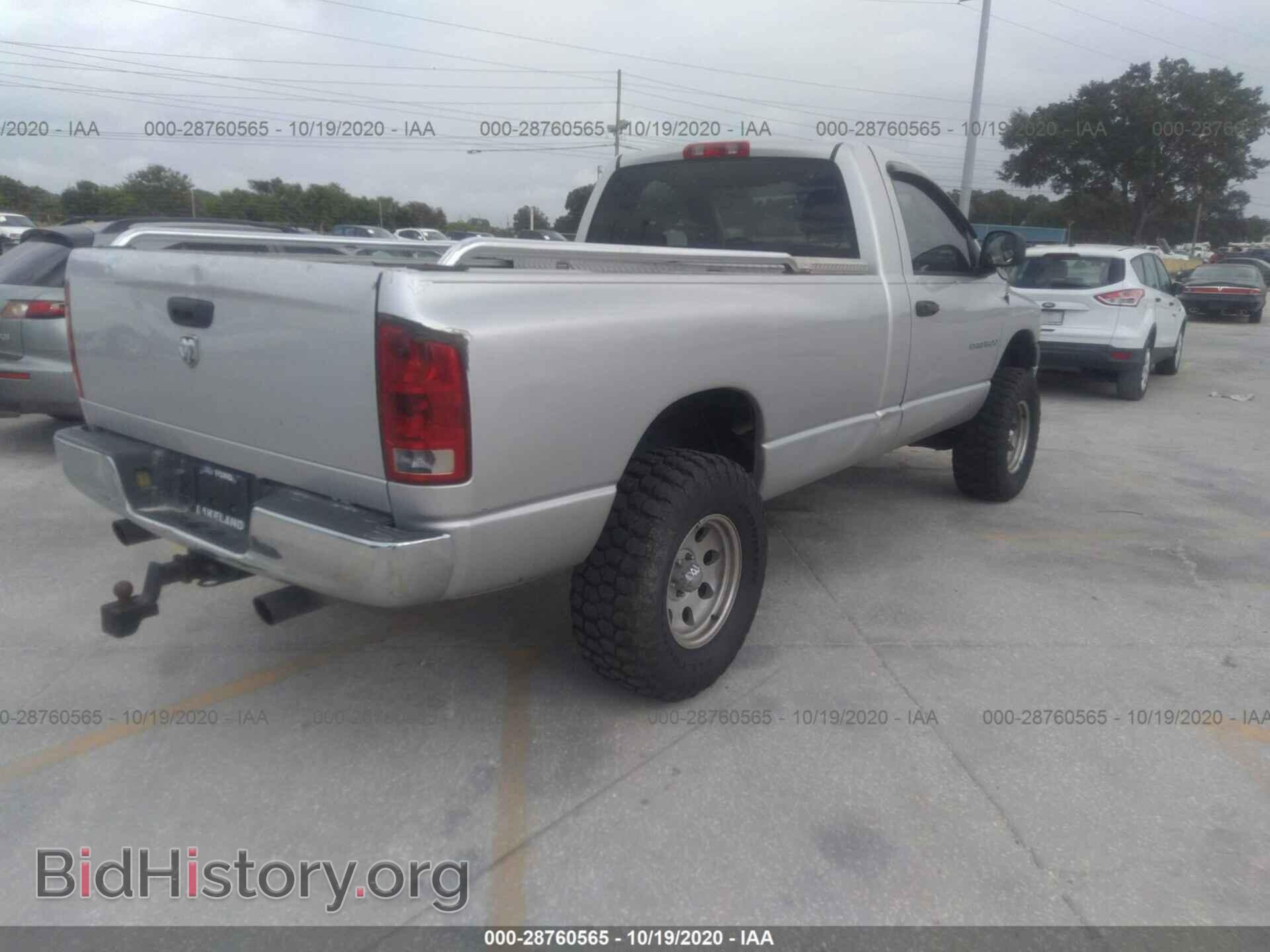 2005 DODGE RAM 1500 - VIN: 1D7HA16N85J555701 - Фото 4