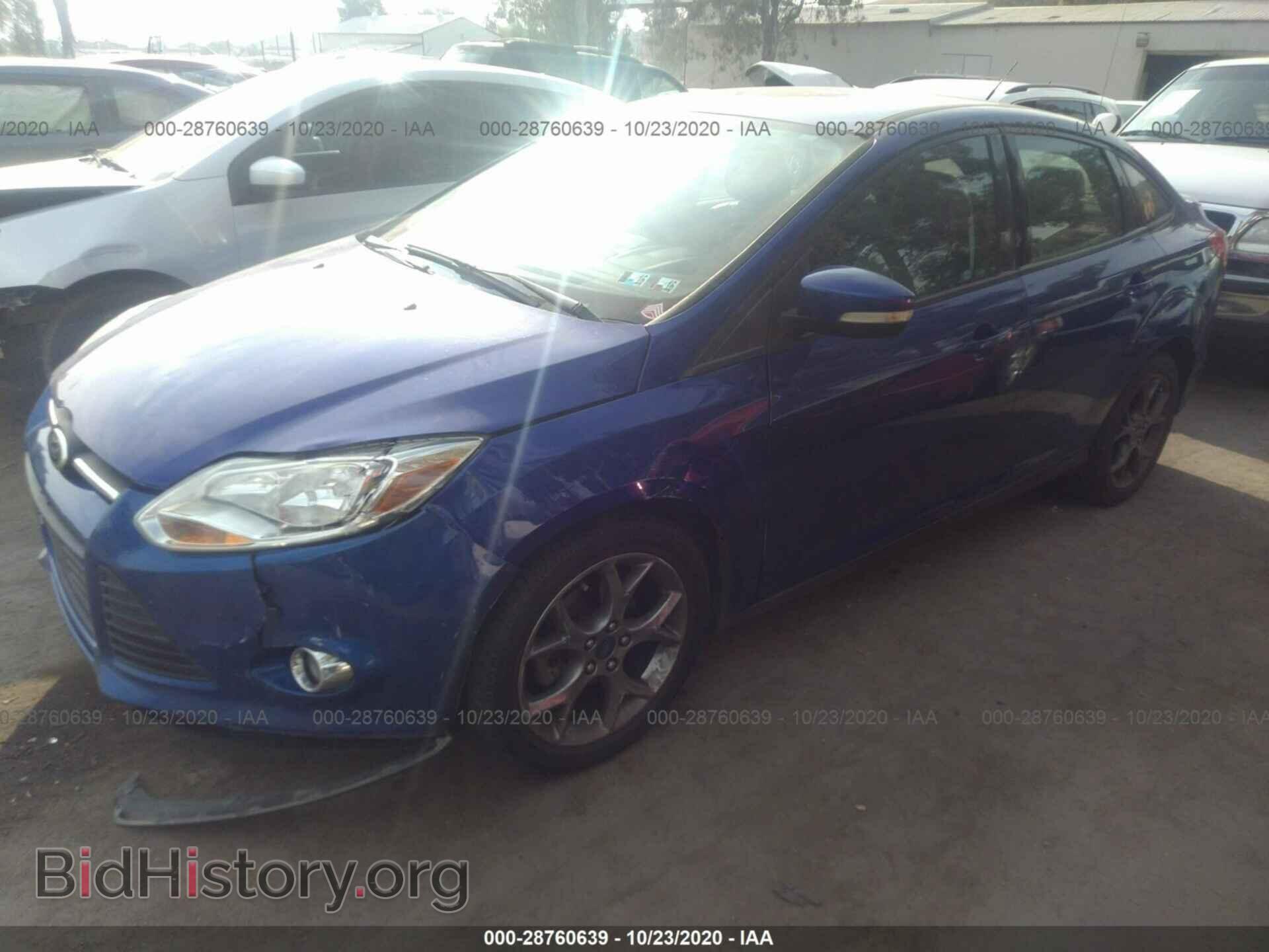 2013 FORD FOCUS - VIN: 1FADP3F28DL342796 - Фото 2