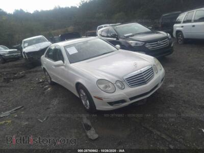 2007 Mercedes-Benz E-CLASS 3.0L, белый — VIN WDBUF22X17B130890, IAAI