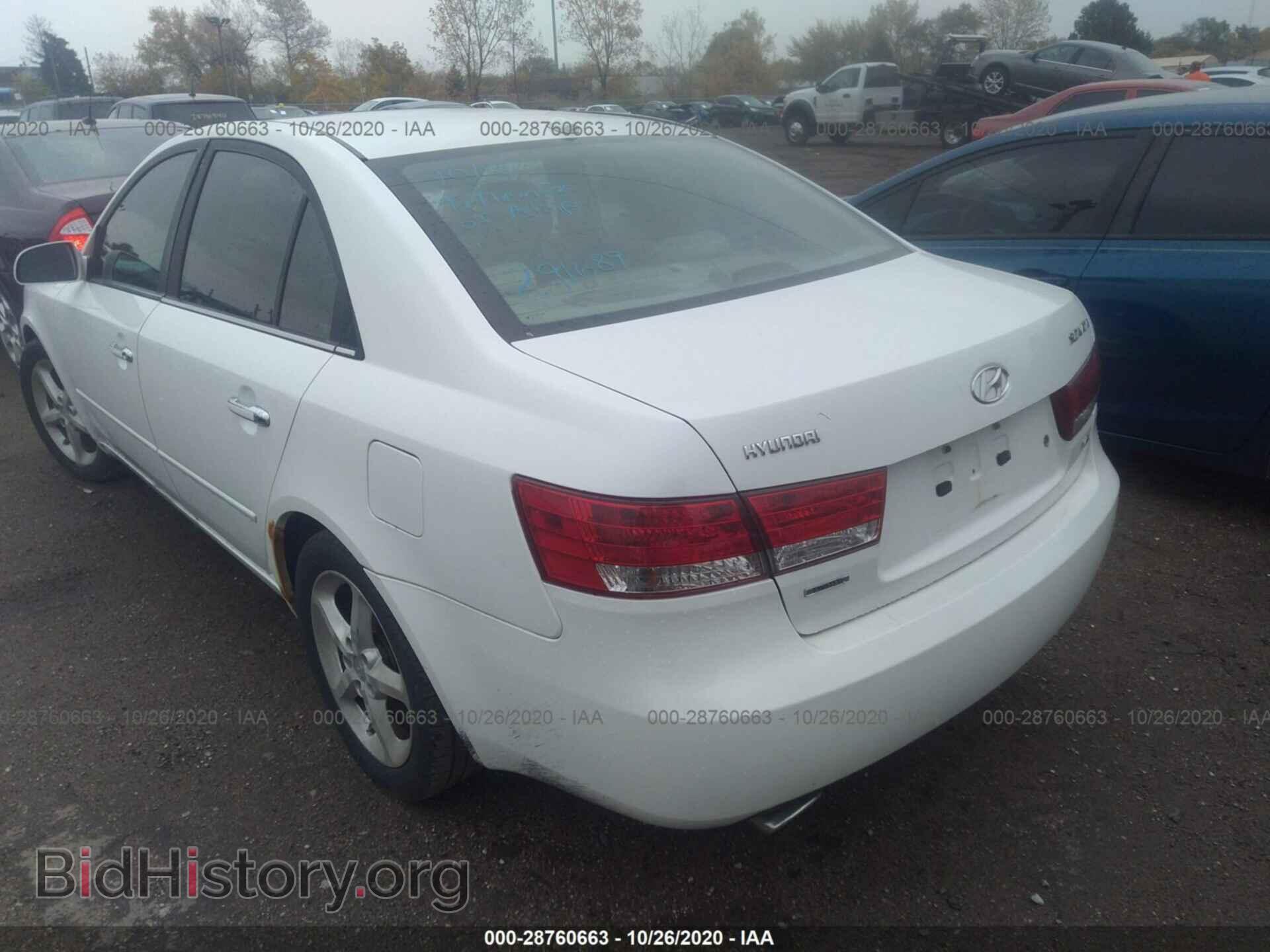2007 HYUNDAI SONATA - VIN: 5NPEU46F27H291689 - Фото 3