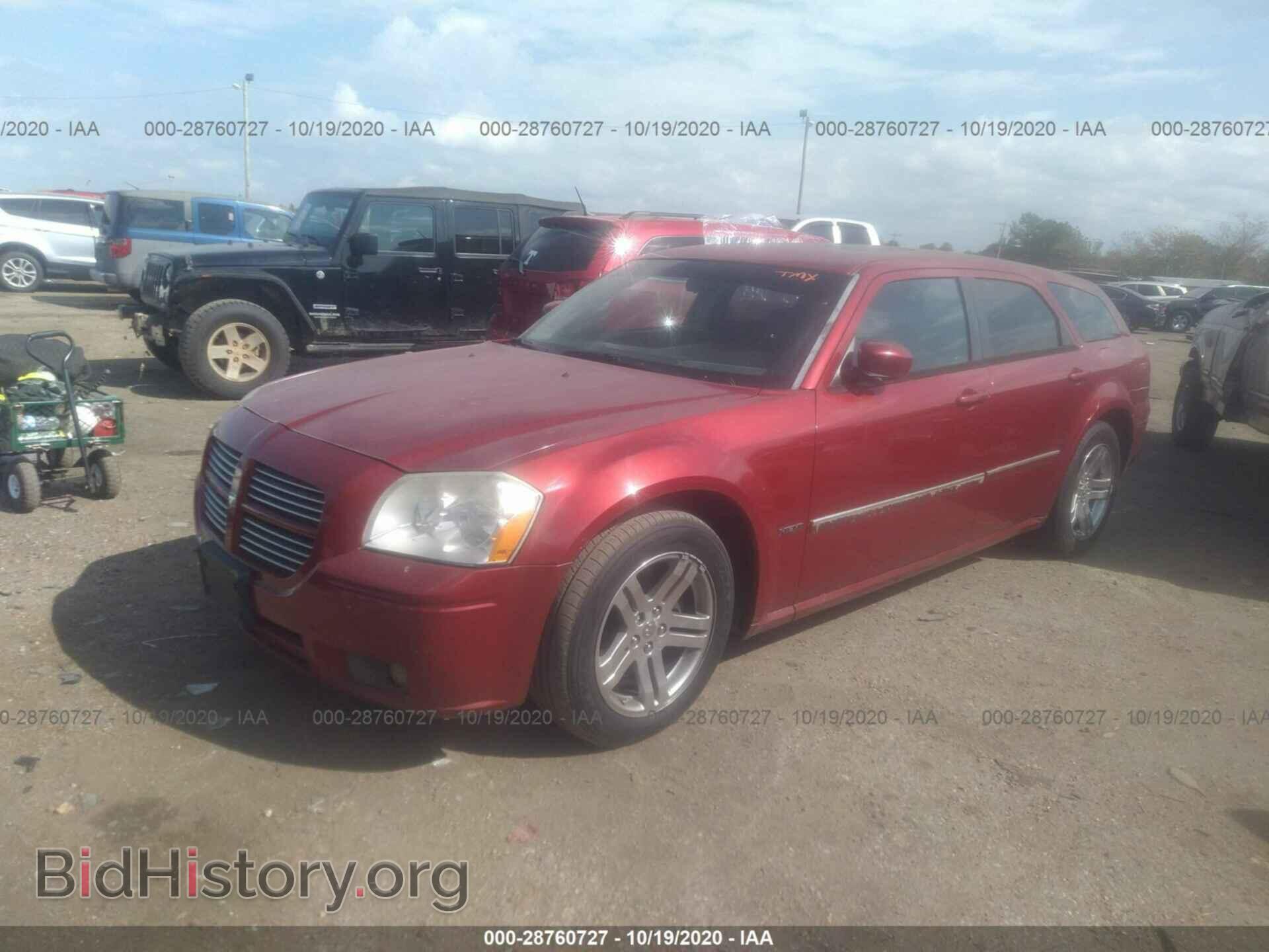 2006 DODGE MAGNUM - VIN: 2D4GV572X6H234657 - Фото 2