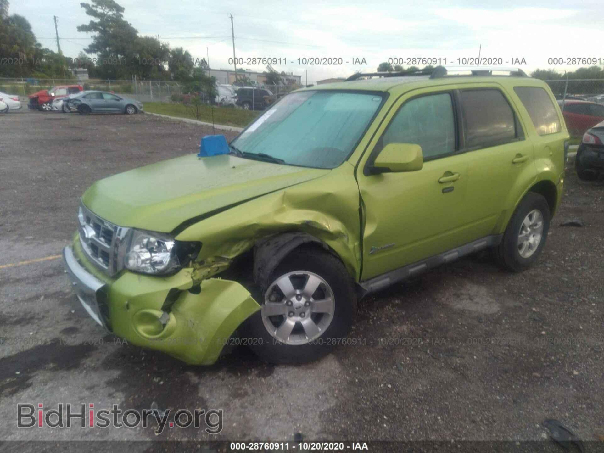 2011 FORD ESCAPE - VIN: 1FMCU4K34BKA07245 - Фото 2