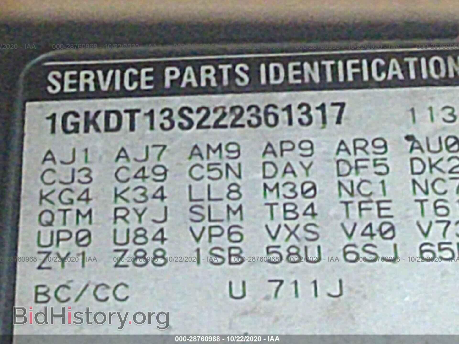 2002 GMC ENVOY - VIN: 1GKDT13S222361317 - Фото 9