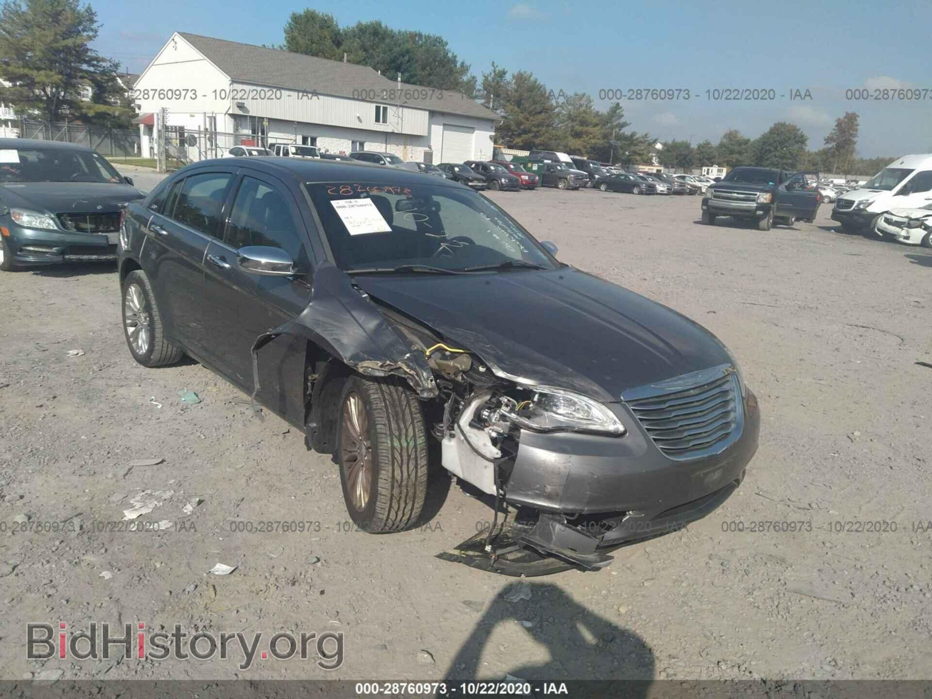 Photo 1C3CCBCB6CN121057 - CHRYSLER 200 2012