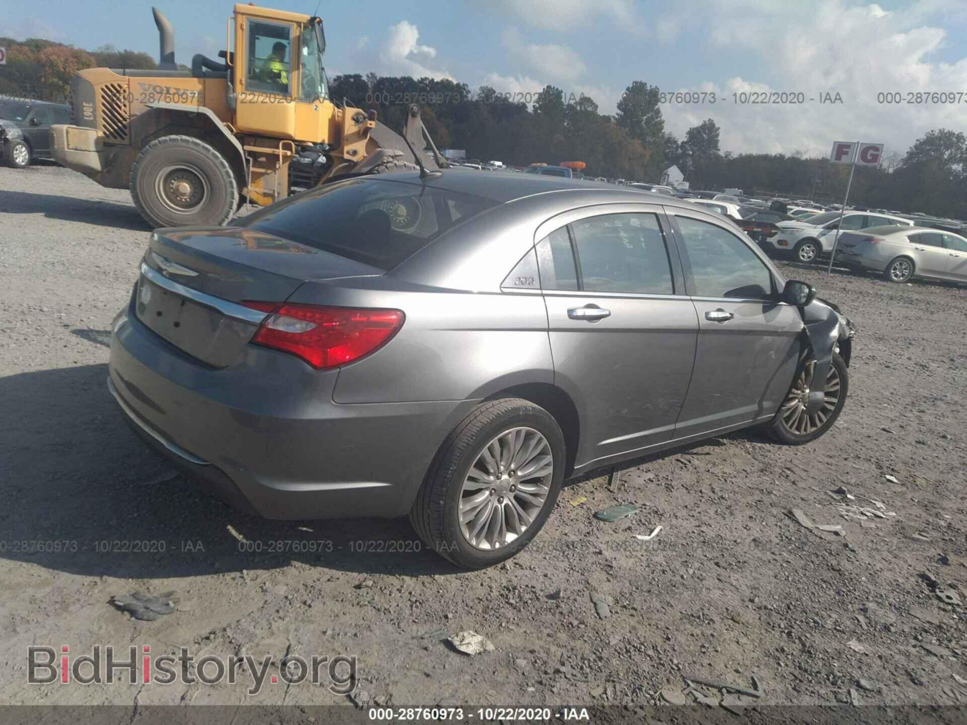 2012 CHRYSLER 200 - VIN: 1C3CCBCB6CN121057 - Фото 4