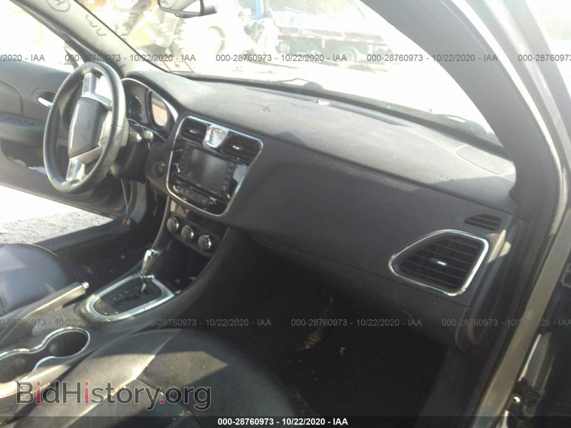 2012 CHRYSLER 200 - VIN: 1C3CCBCB6CN121057 - Фото 5