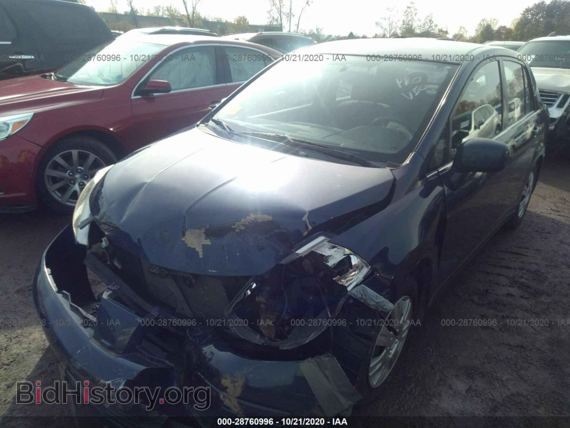 2008 NISSAN VERSA - VIN: 3N1BC11E28L451271 - Фото 2