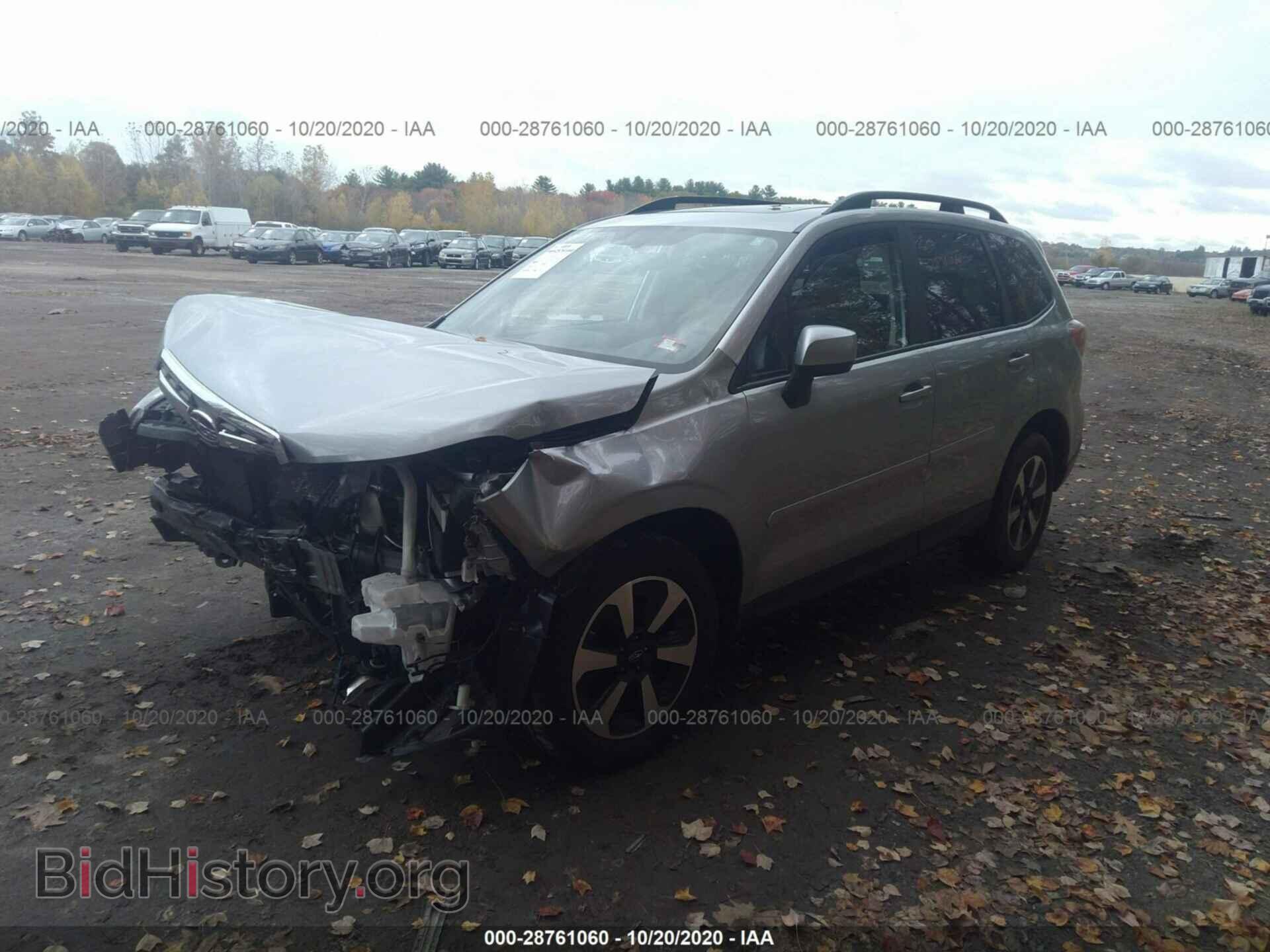 2018 SUBARU FORESTER - VIN: JF2SJAEC4JH436501 - Фото 2