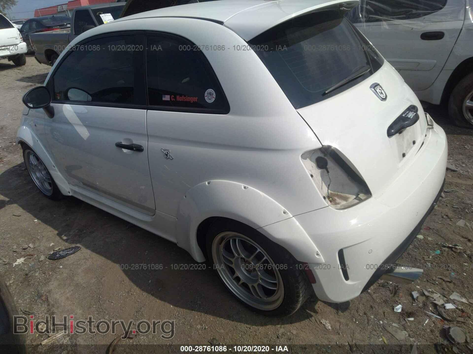 2015 FIAT 500 - VIN: 3C3CFFFH3FT503498 - Photo 3
