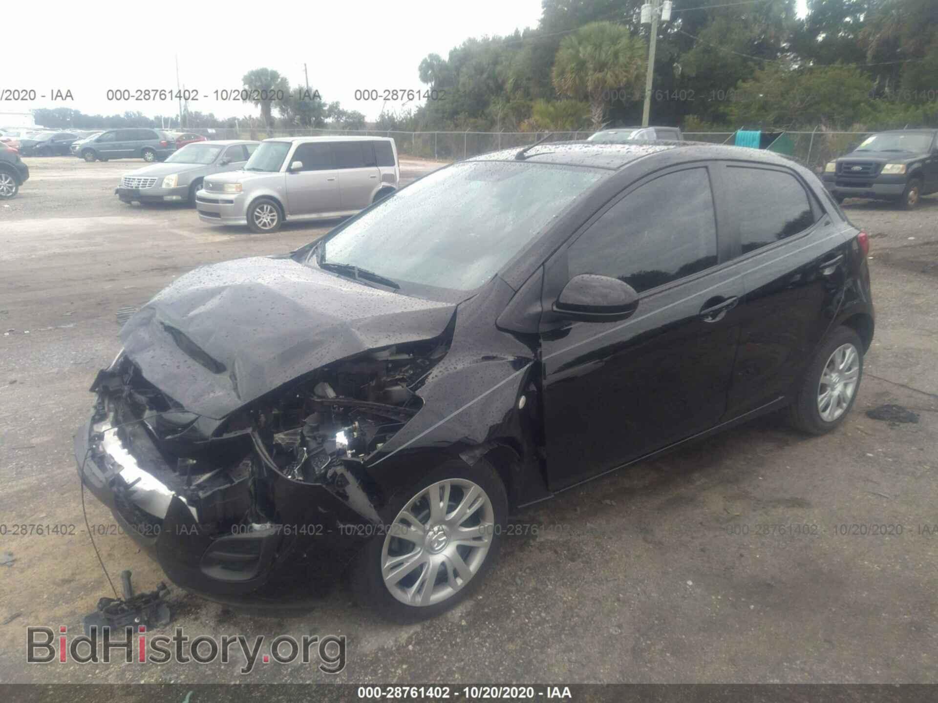 2012 MAZDA MAZDA2 - VIN: JM1DE1KY4C0150001 - Фото 2