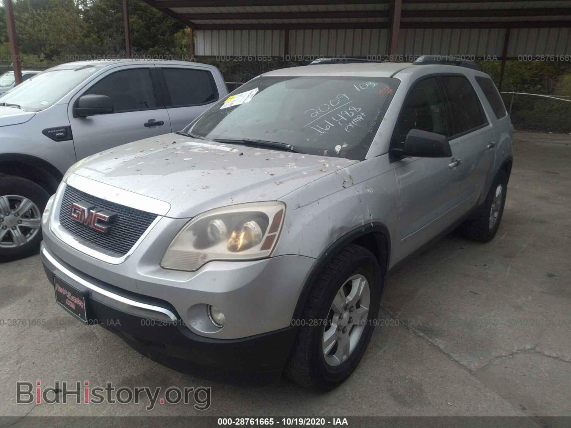 2009 GMC ACADIA - VIN: 1GKER13D39J109208 - Фото 2