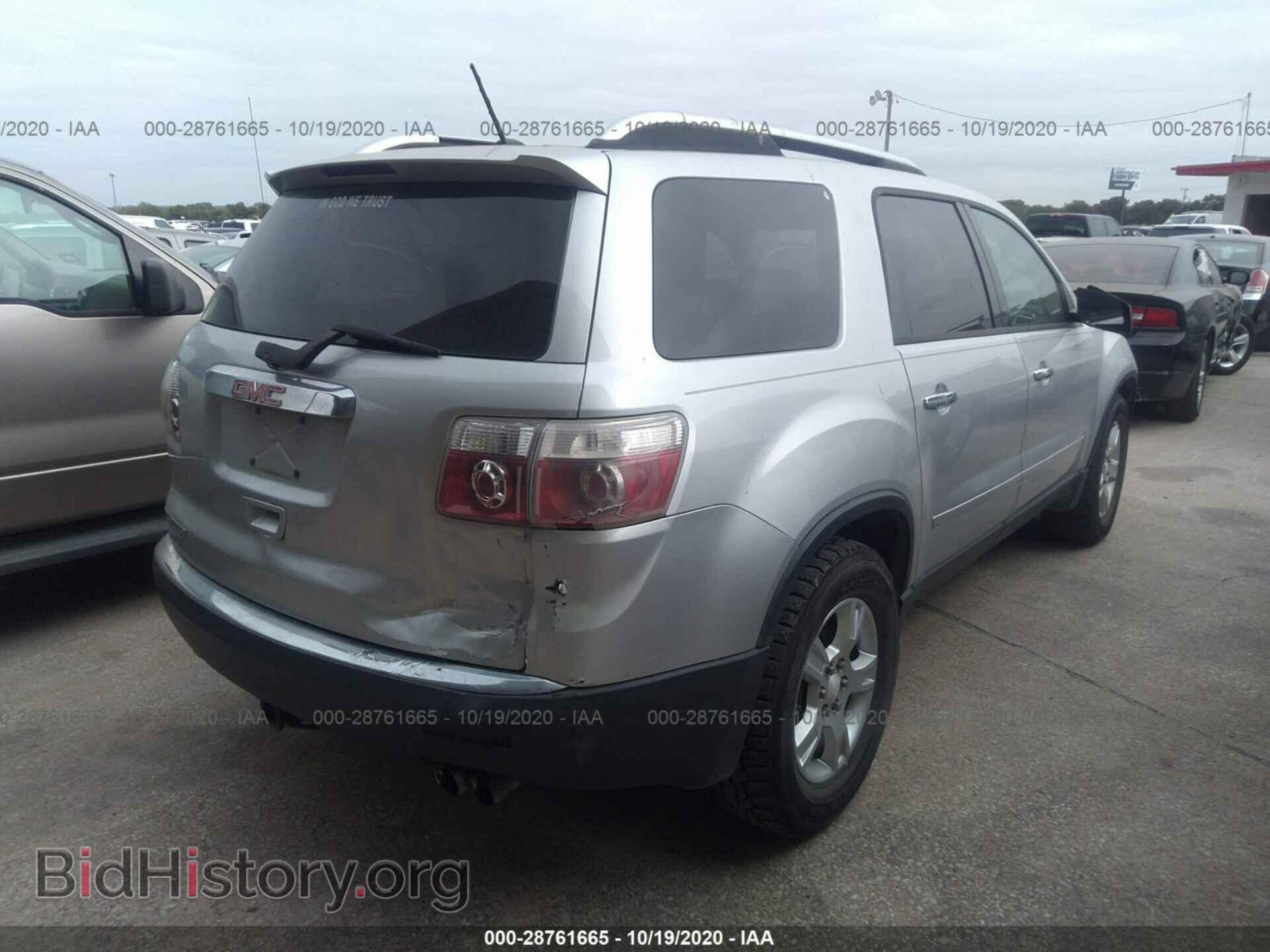 2009 GMC ACADIA - VIN: 1GKER13D39J109208 - Фото 4