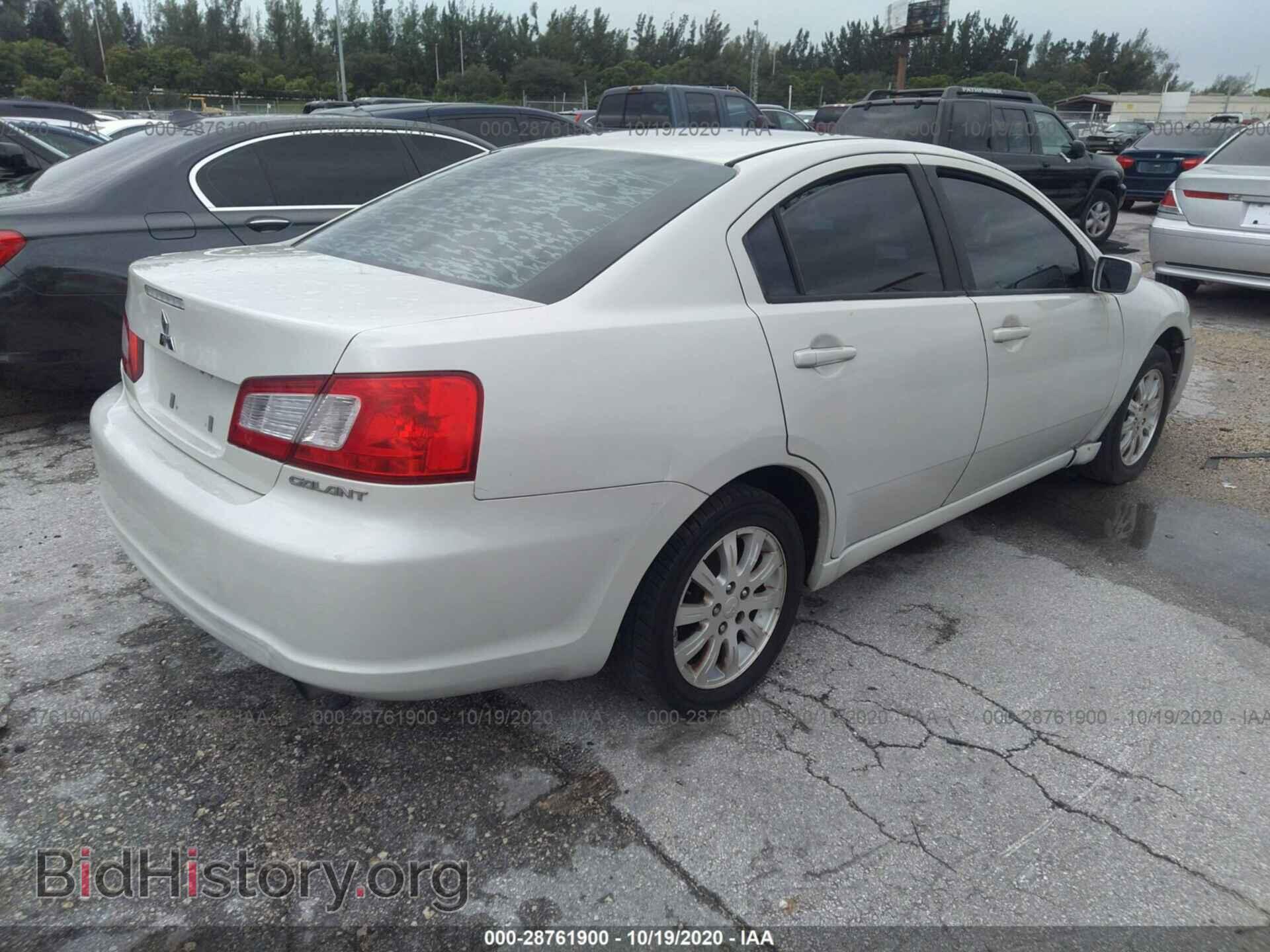 2009 MITSUBISHI GALANT - VIN: 4A3AB36F59E018387 - Фото 4