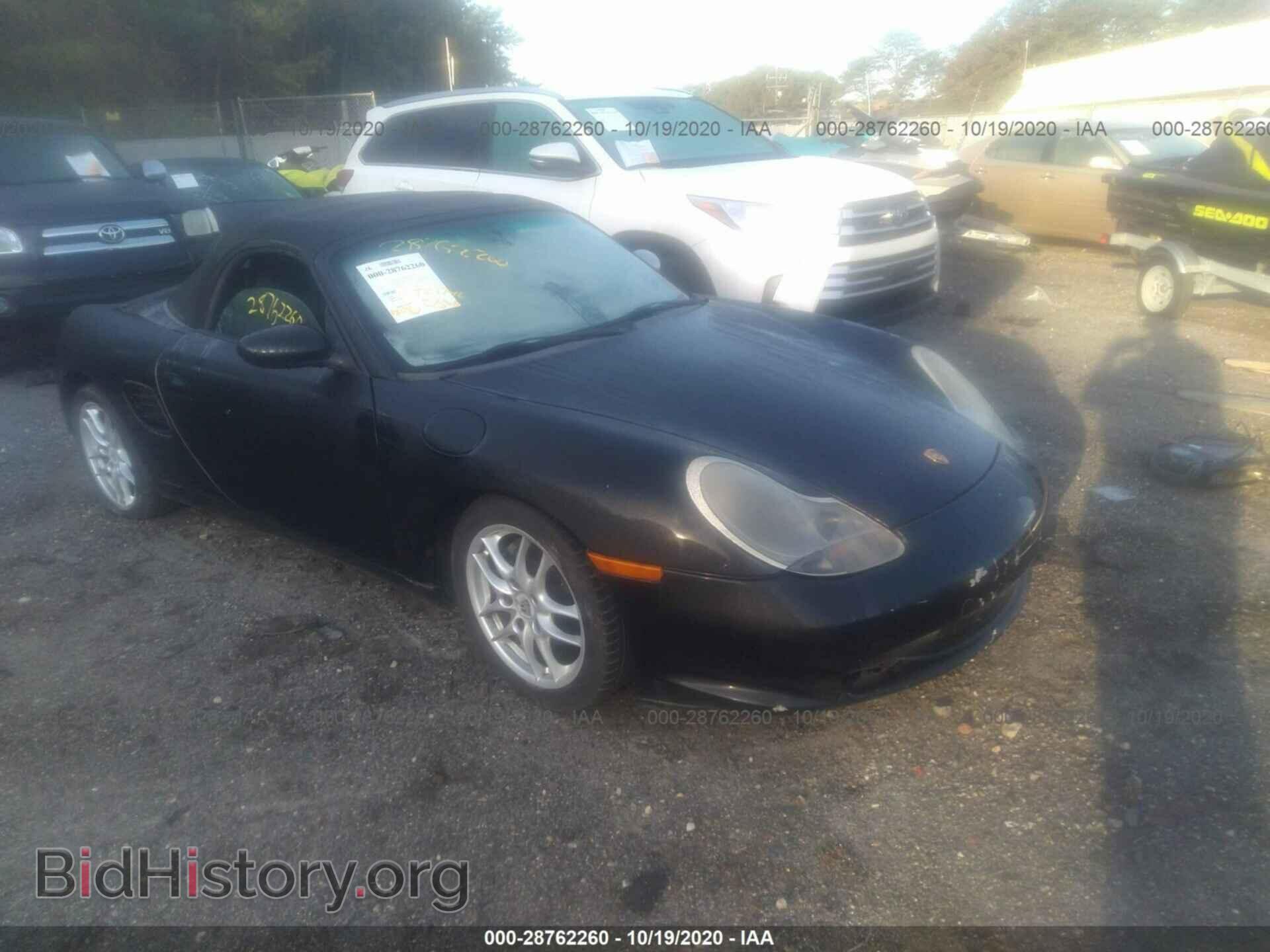 Фотография WP0CA29873U624437 - PORSCHE BOXSTER 2003