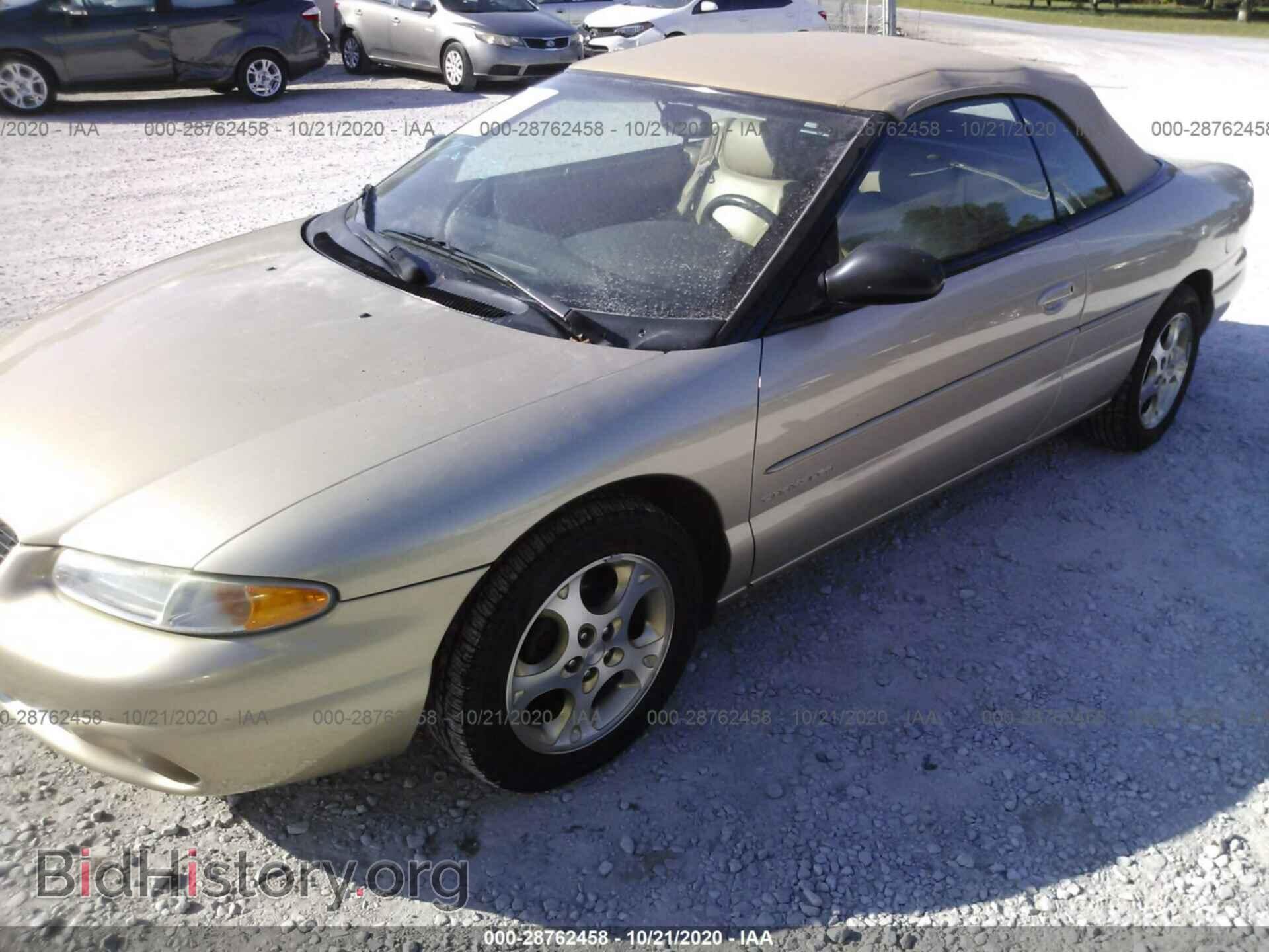 2000 CHRYSLER SEBRING - VIN: 3C3EL55H8YT202032 - Фото 2