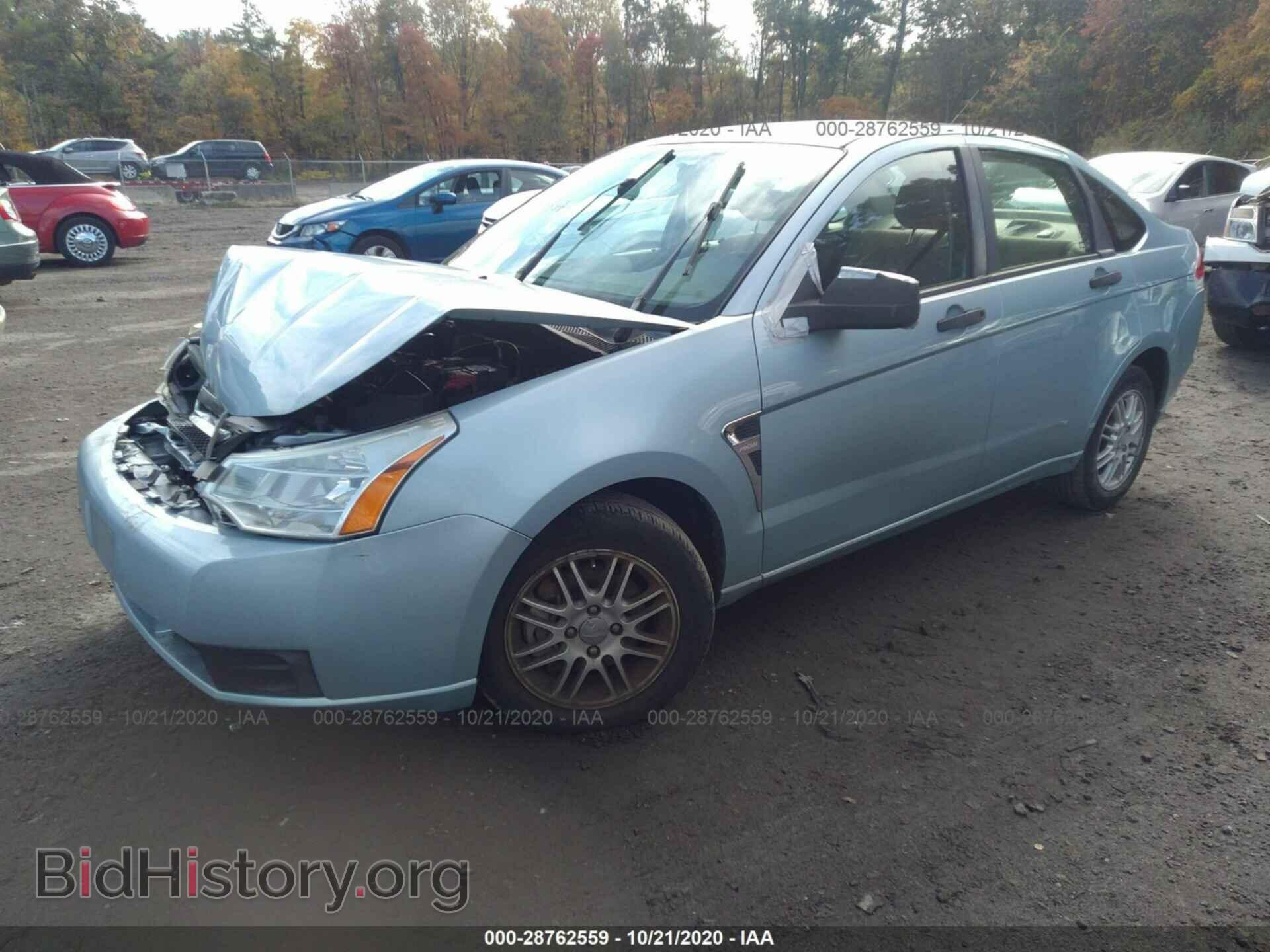 2008 FORD FOCUS - VIN: 1FAHP35N08W164724 - Фото 2