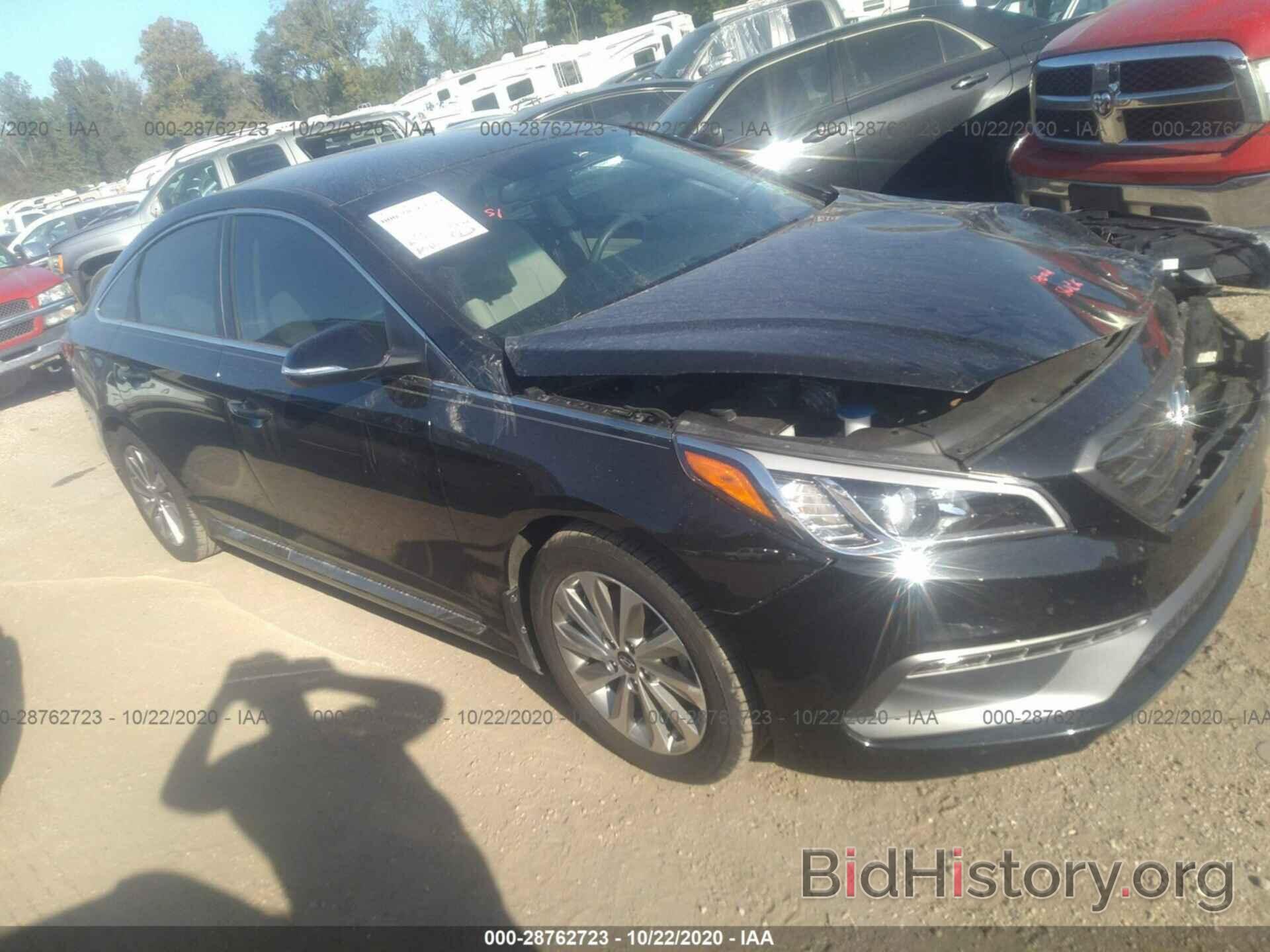 Photo 5NPE34AF3HH573772 - HYUNDAI SONATA 2017