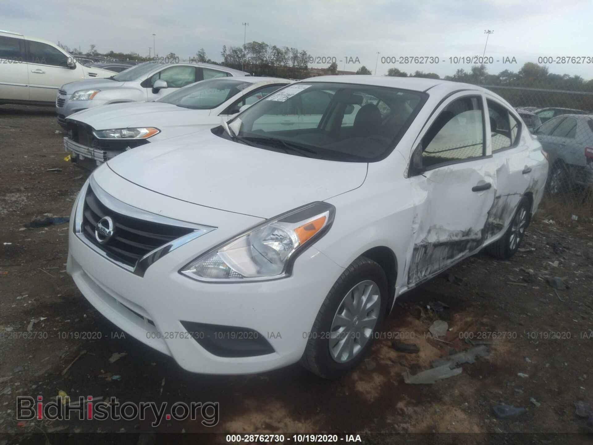 2016 NISSAN VERSA - VIN: 3N1CN7AP3GL847825 - Фото 2