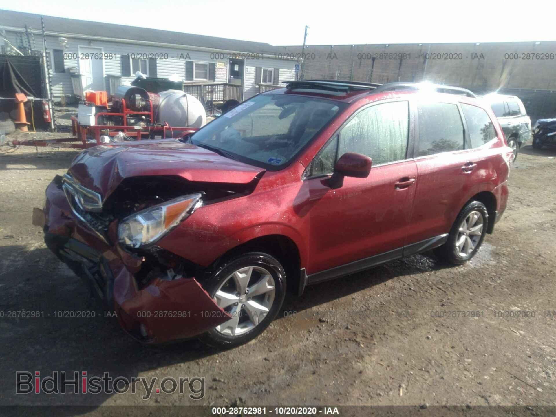 2016 SUBARU FORESTER - VIN: JF2SJAFC7GH492357 - Фото 2