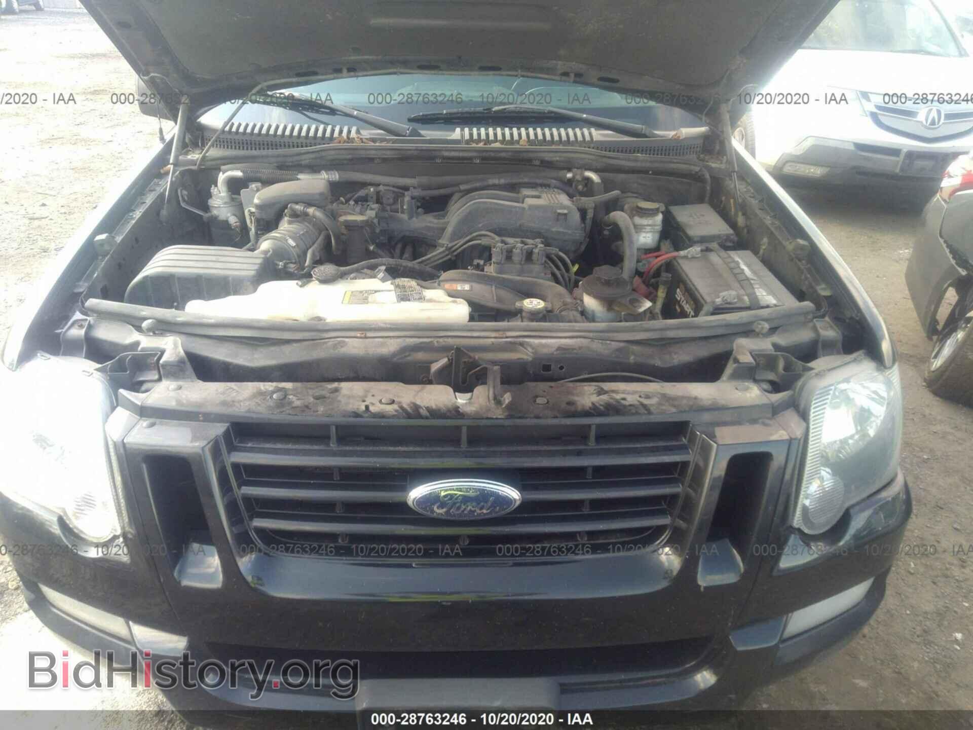 2010 FORD EXPLORER - VIN: 1FMEU8DE0AUA46898 - Фото 10
