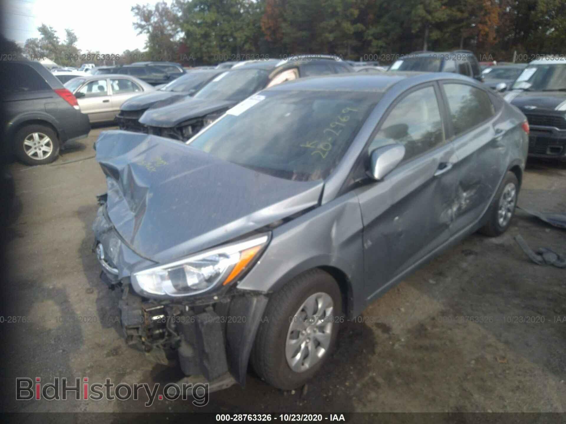 2017 HYUNDAI ACCENT - VIN: KMHCT4AE7HU360341 - Фото 2
