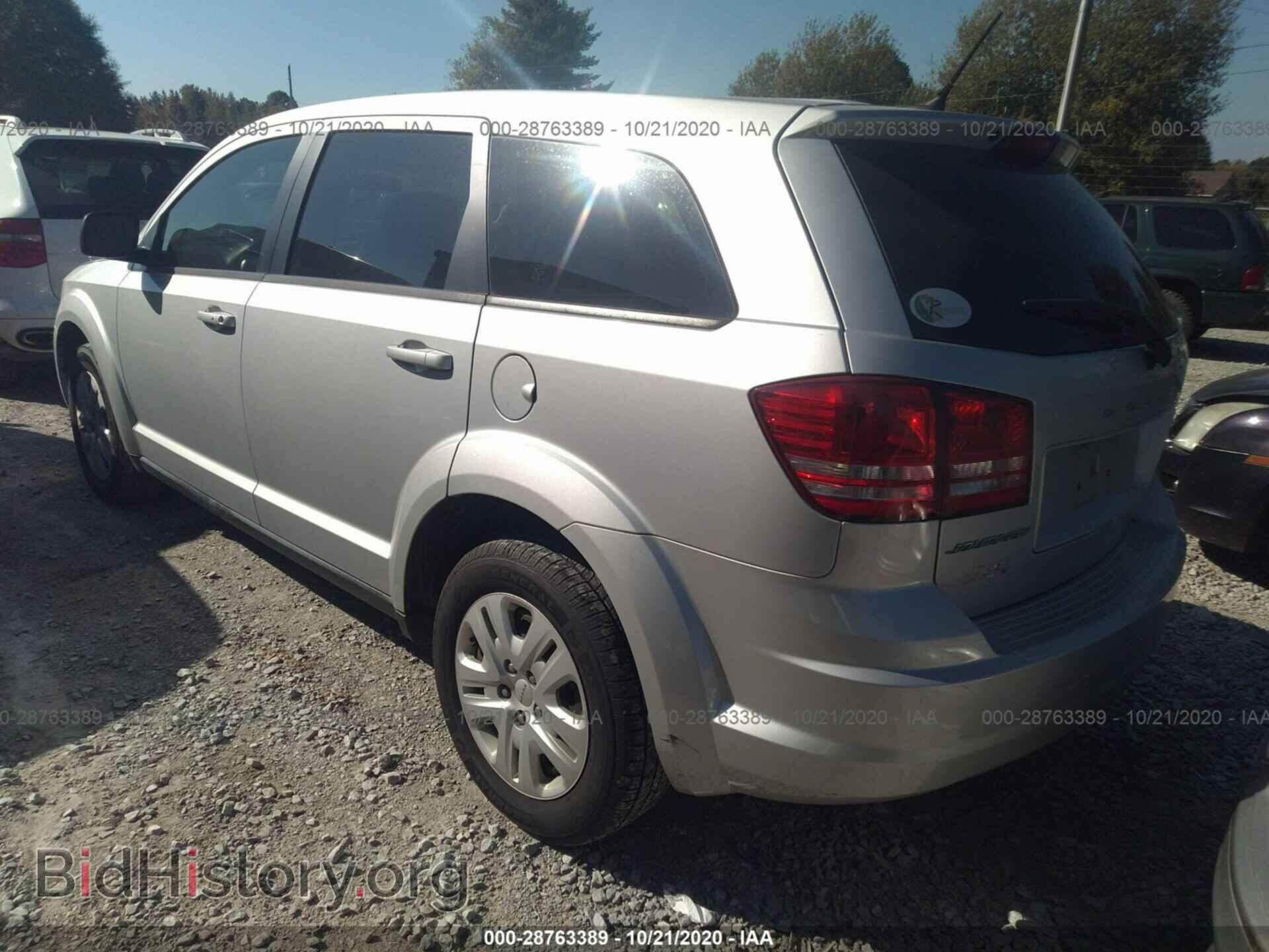 2014 DODGE JOURNEY - VIN: 3C4PDCAB1ET192589 - Фото 3