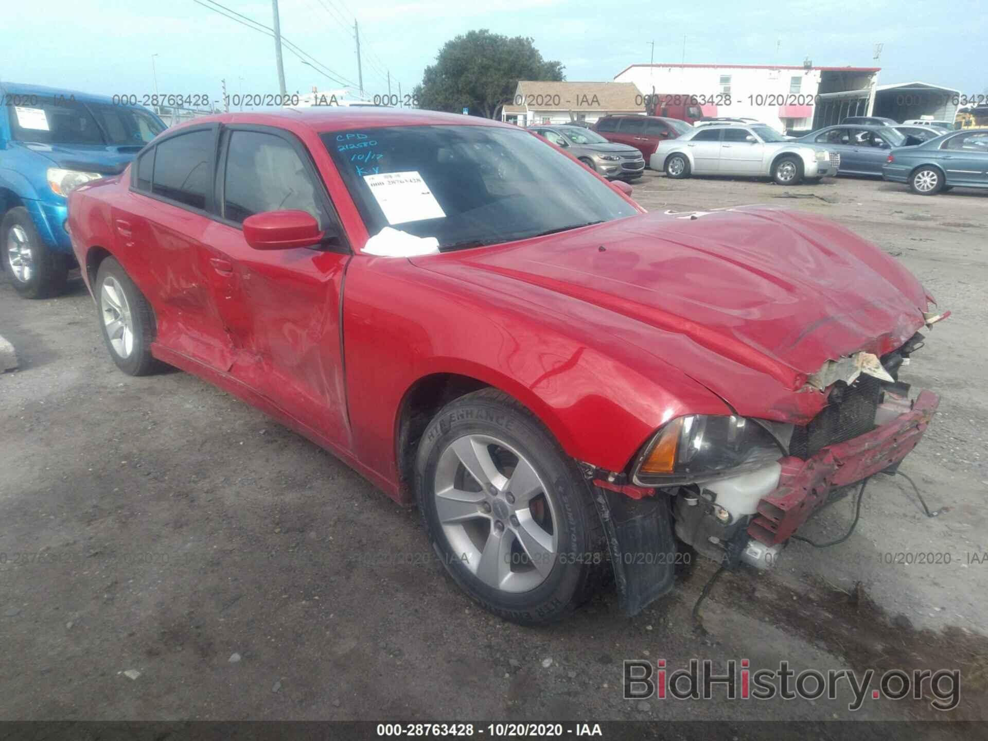 Photo 2C3CDXBG2DH539908 - DODGE CHARGER 2013