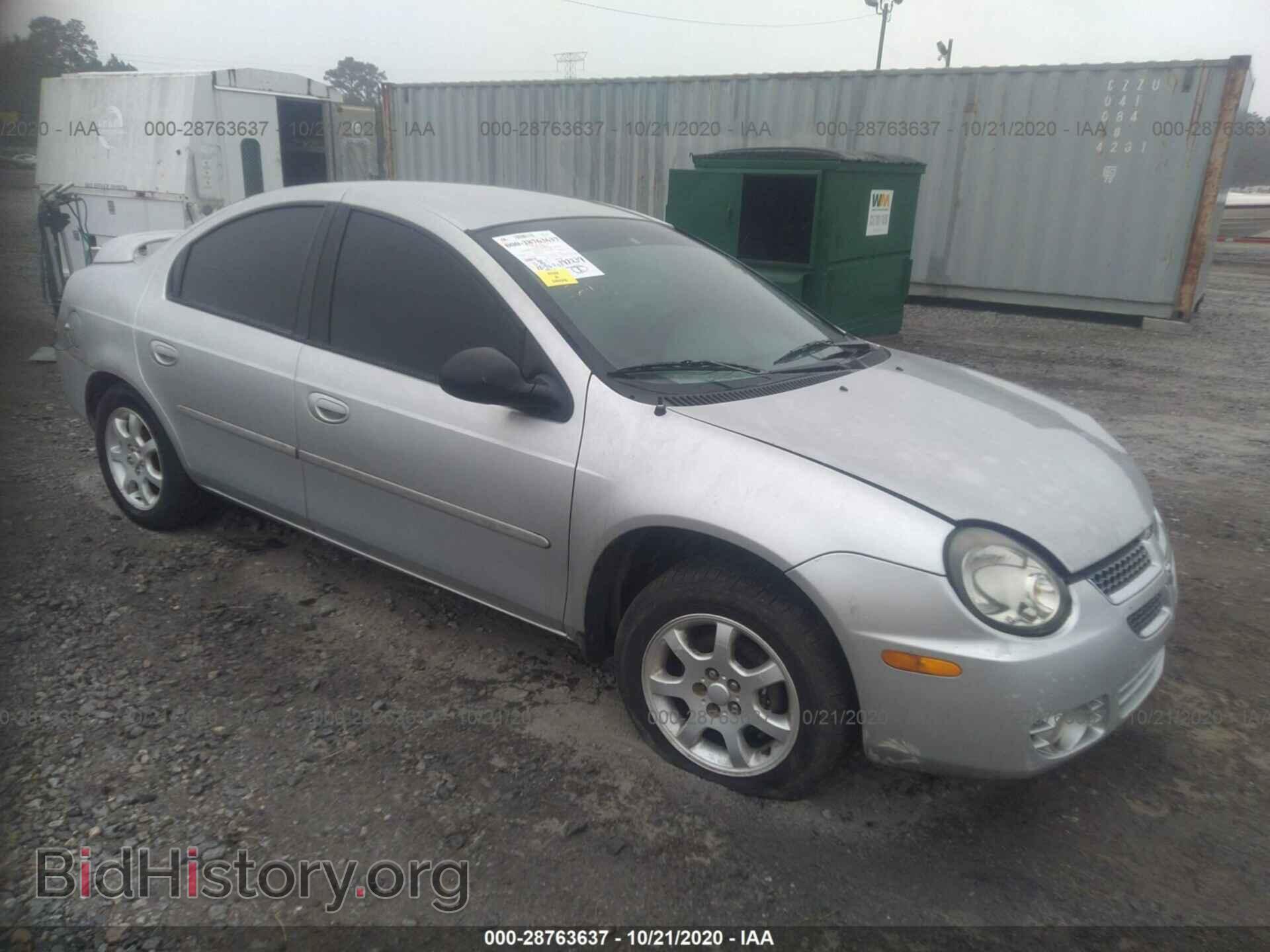 Photo 1B3ES56CX3D158178 - DODGE NEON 2003