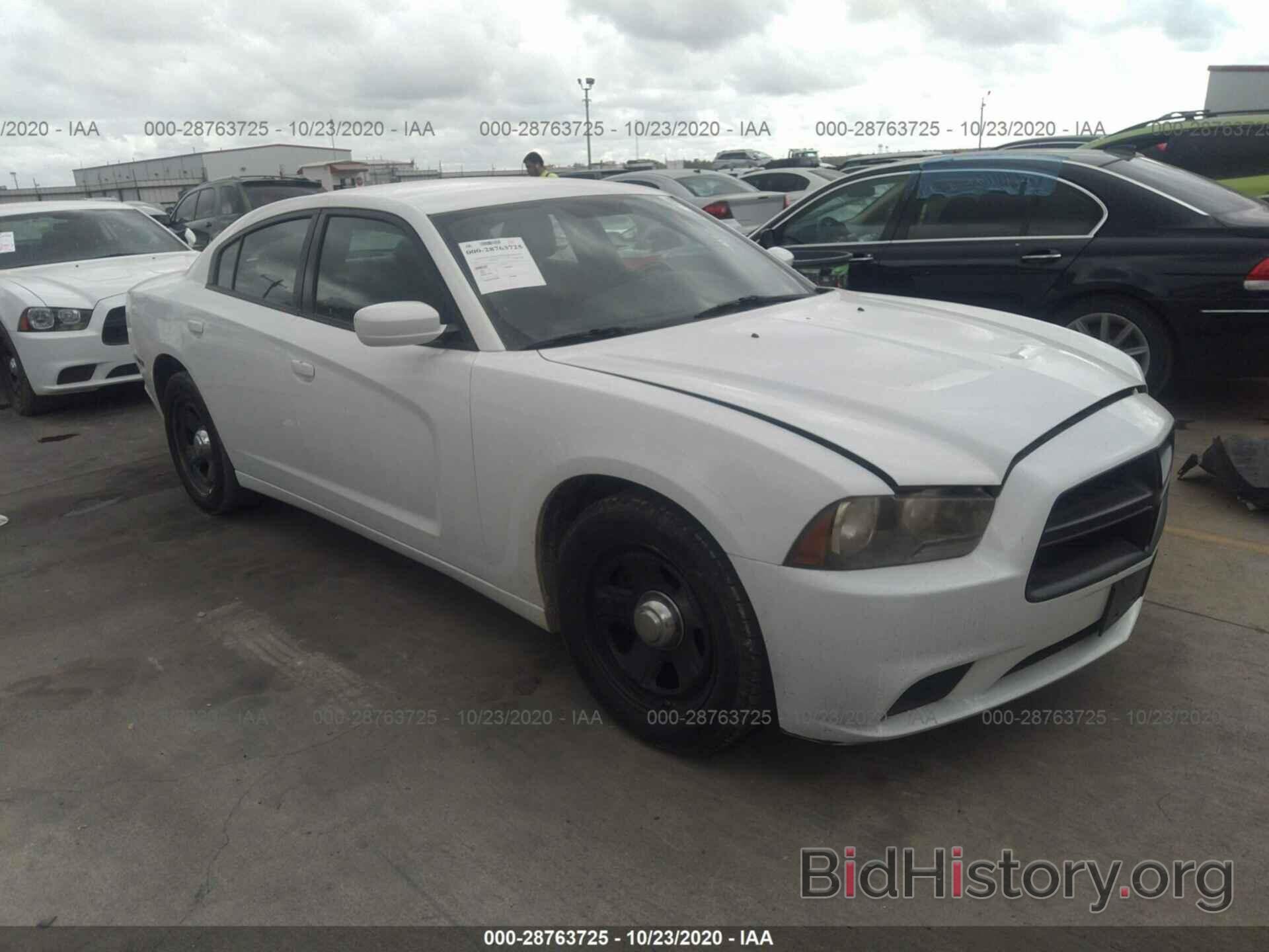 Photo 2C3CDXAG8DH521673 - DODGE CHARGER 2013